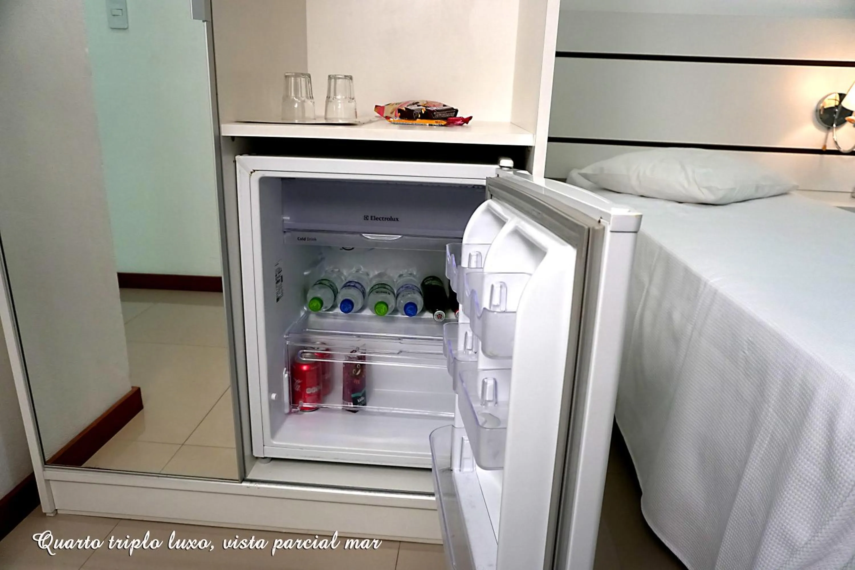 Bed in Pousada Molhes da Barra