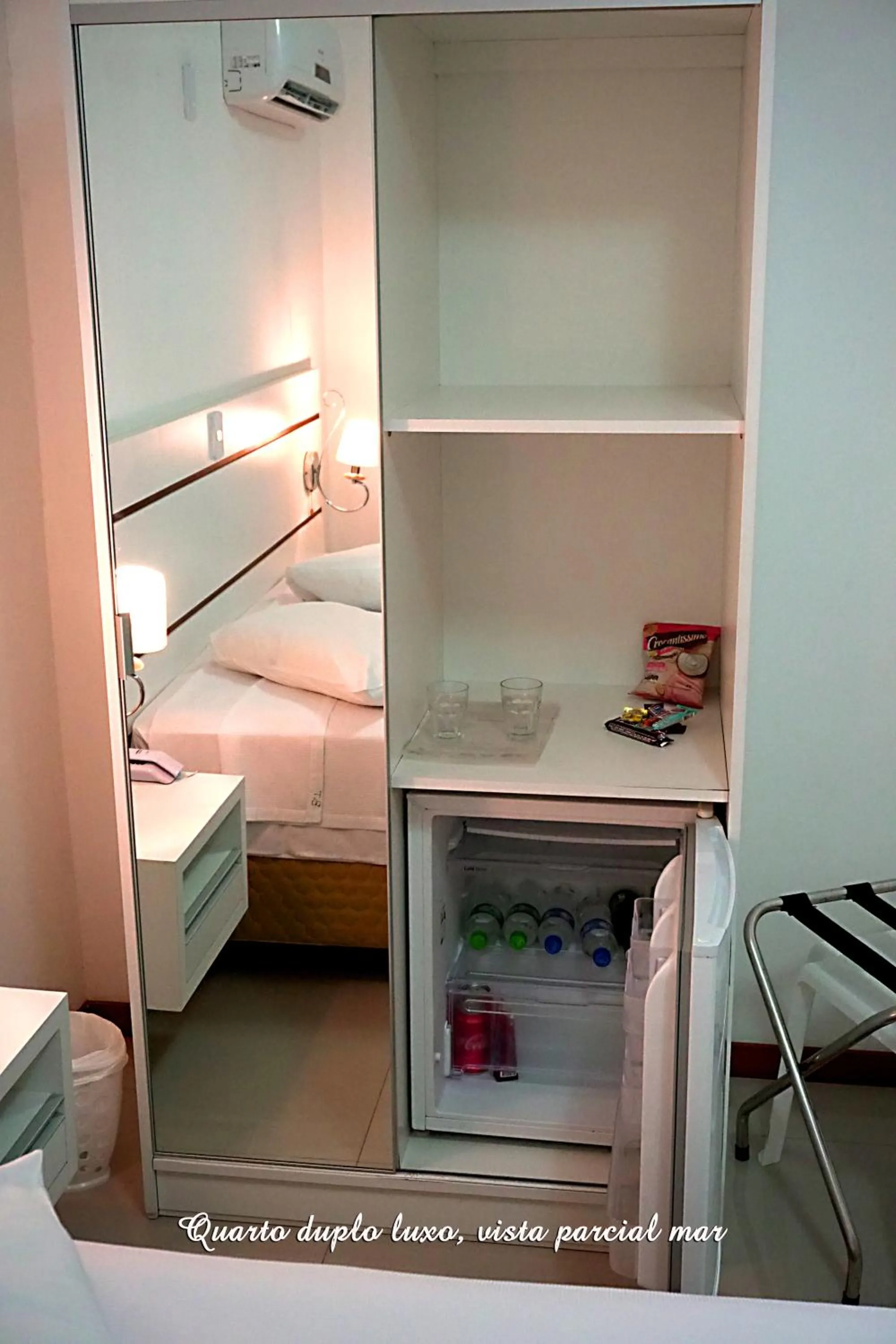 Bed in Pousada Molhes da Barra