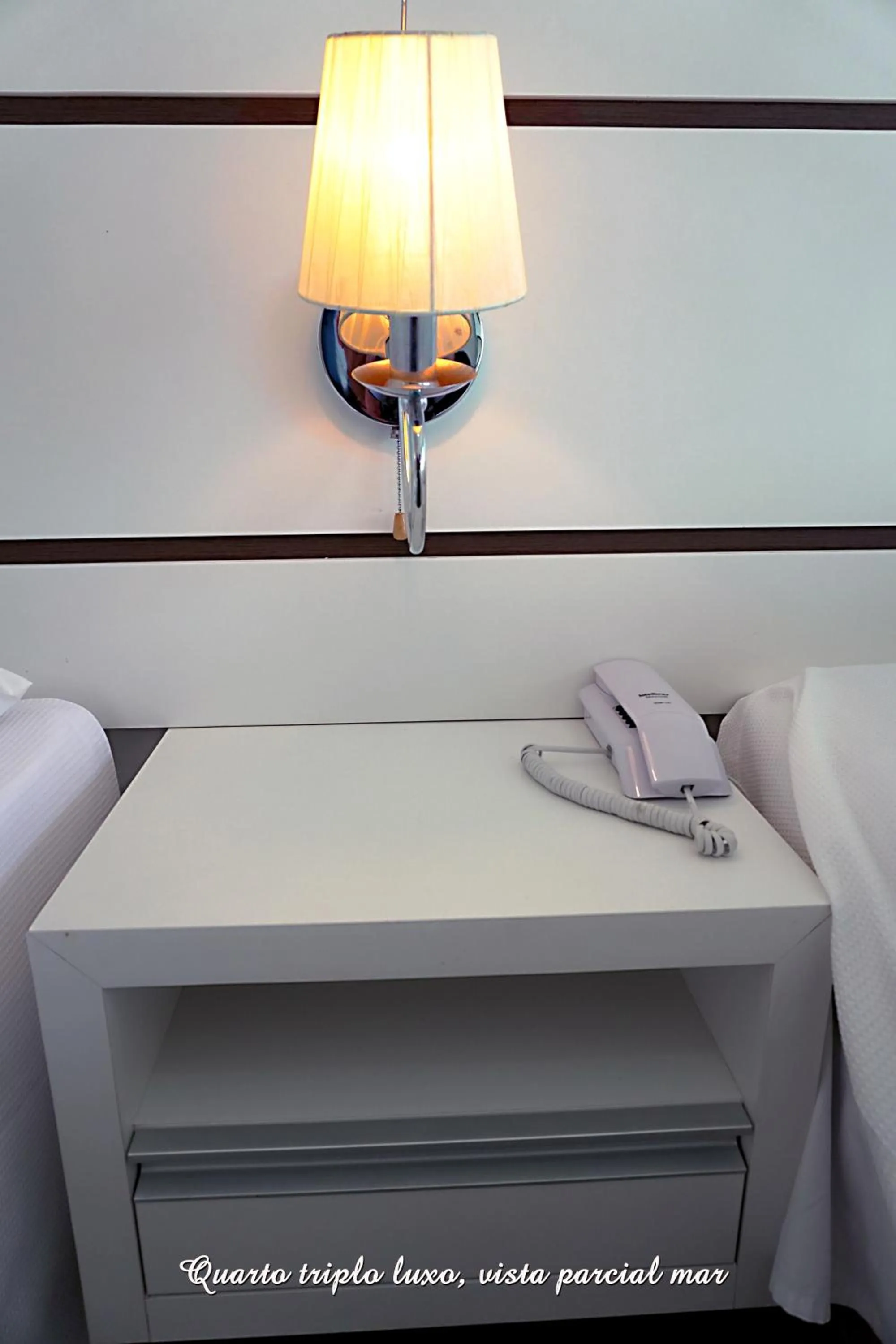 Bed in Pousada Molhes da Barra