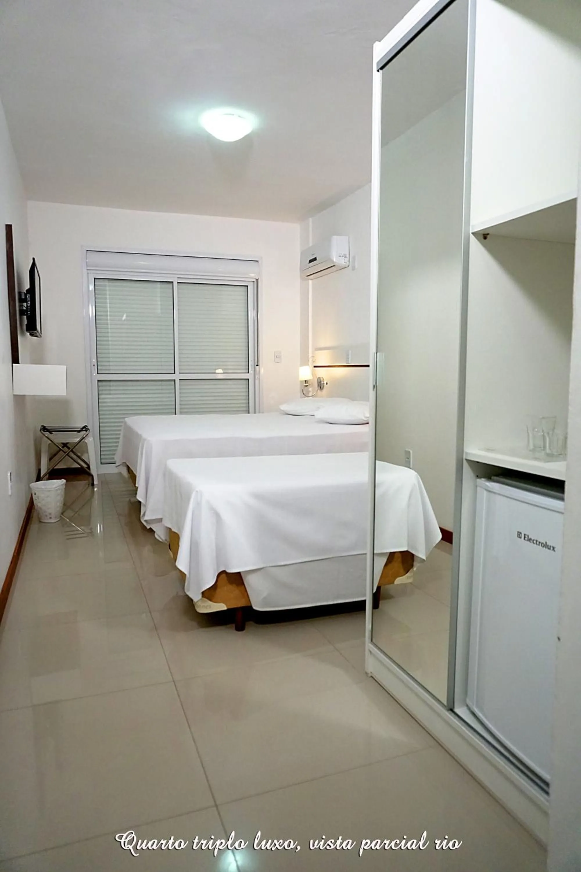 Bed in Pousada Molhes da Barra