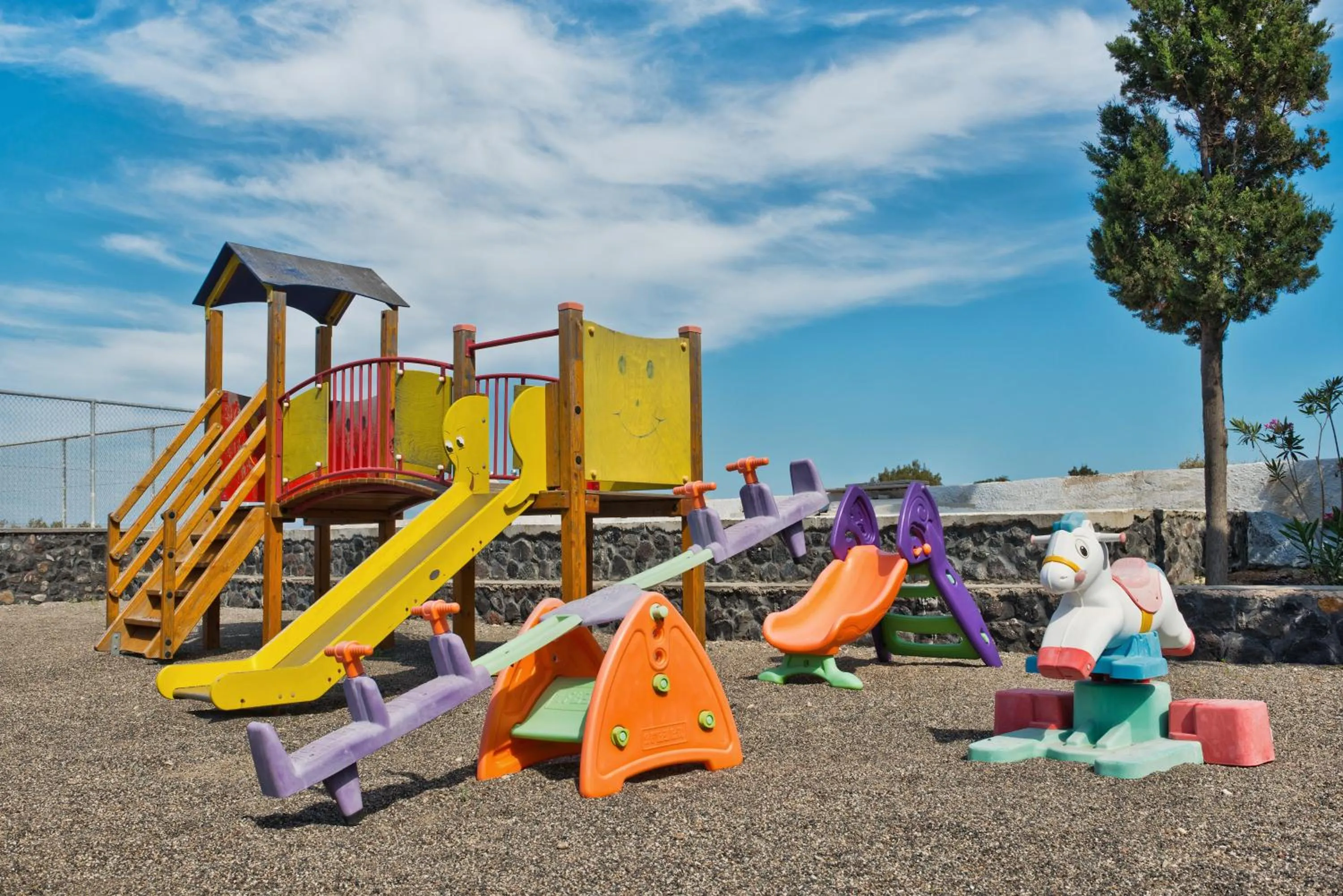 Children play ground in Makarios Hotel