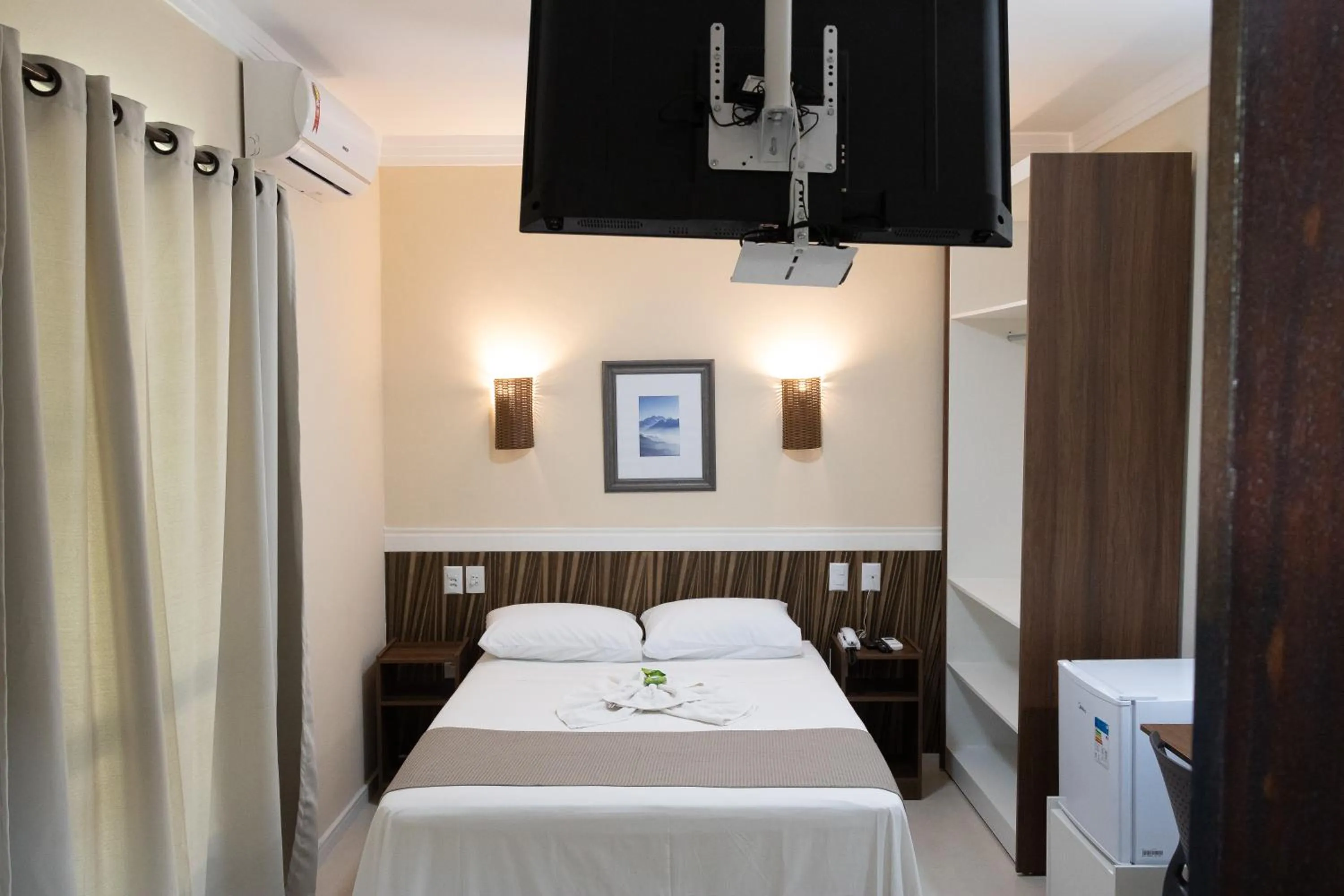 Bed in Pousada Kactus