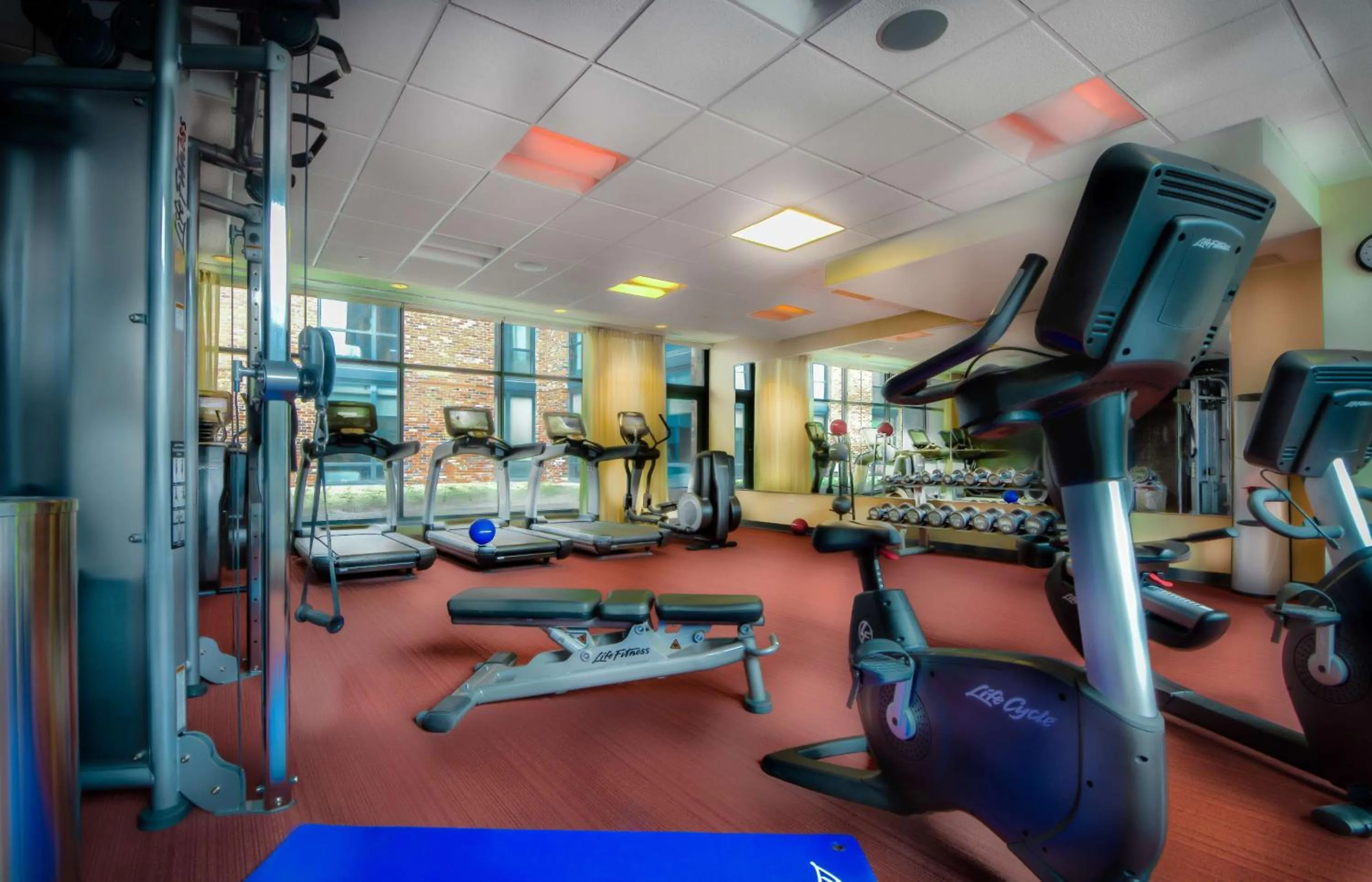 Fitness centre/facilities in Hyatt Place Baltimore Inner Harbor