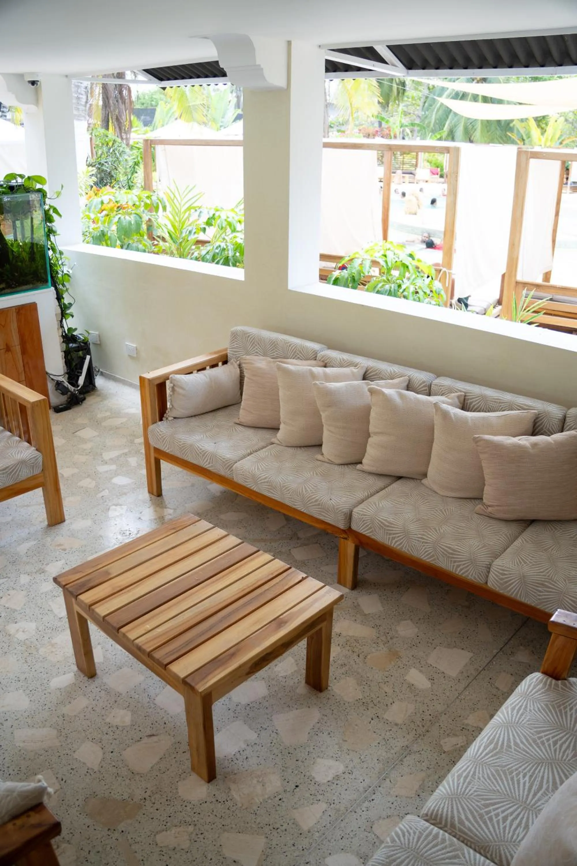 Lobby or reception in Palmarito Beach Hotel