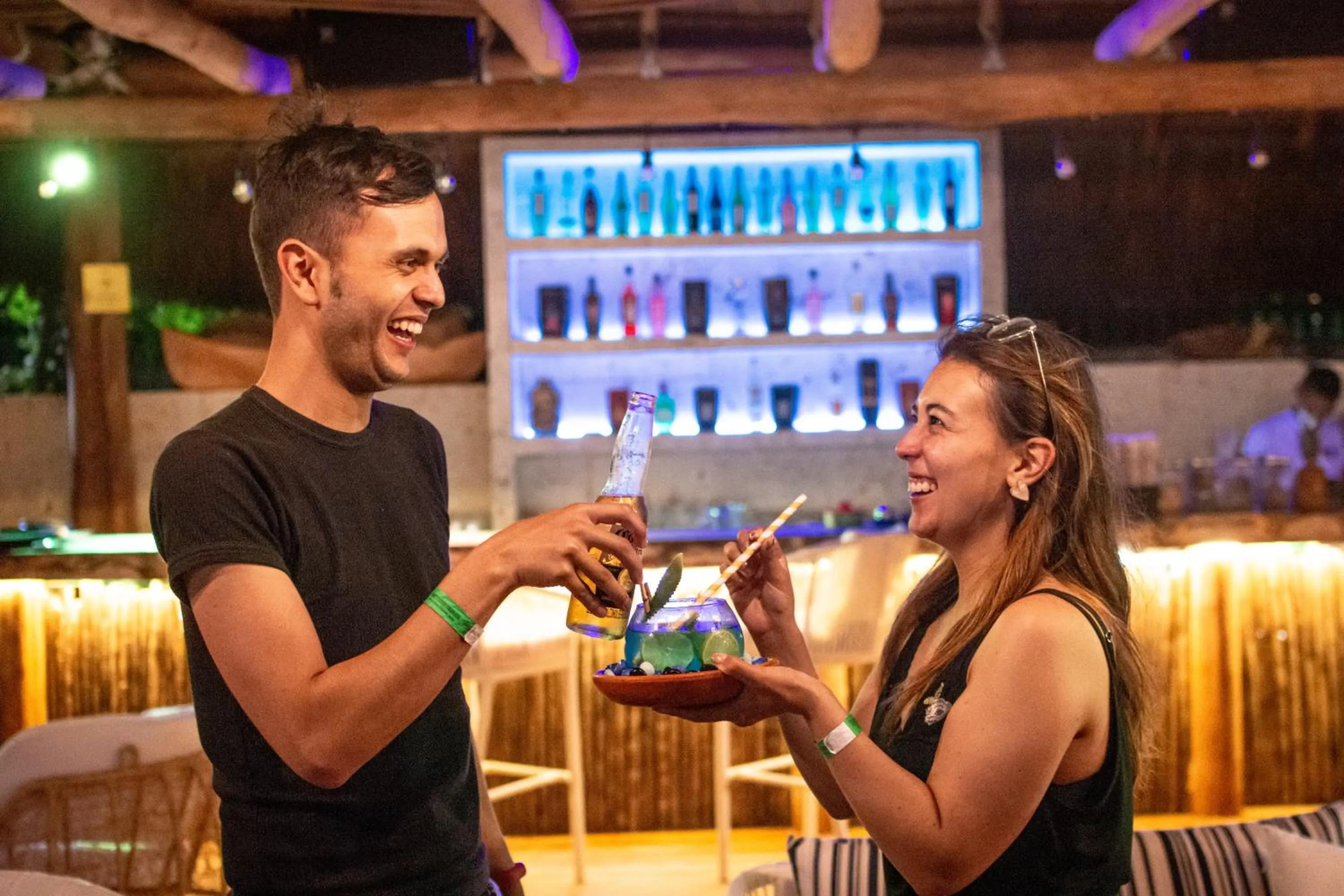 Lounge or bar in Palmarito Beach Hotel