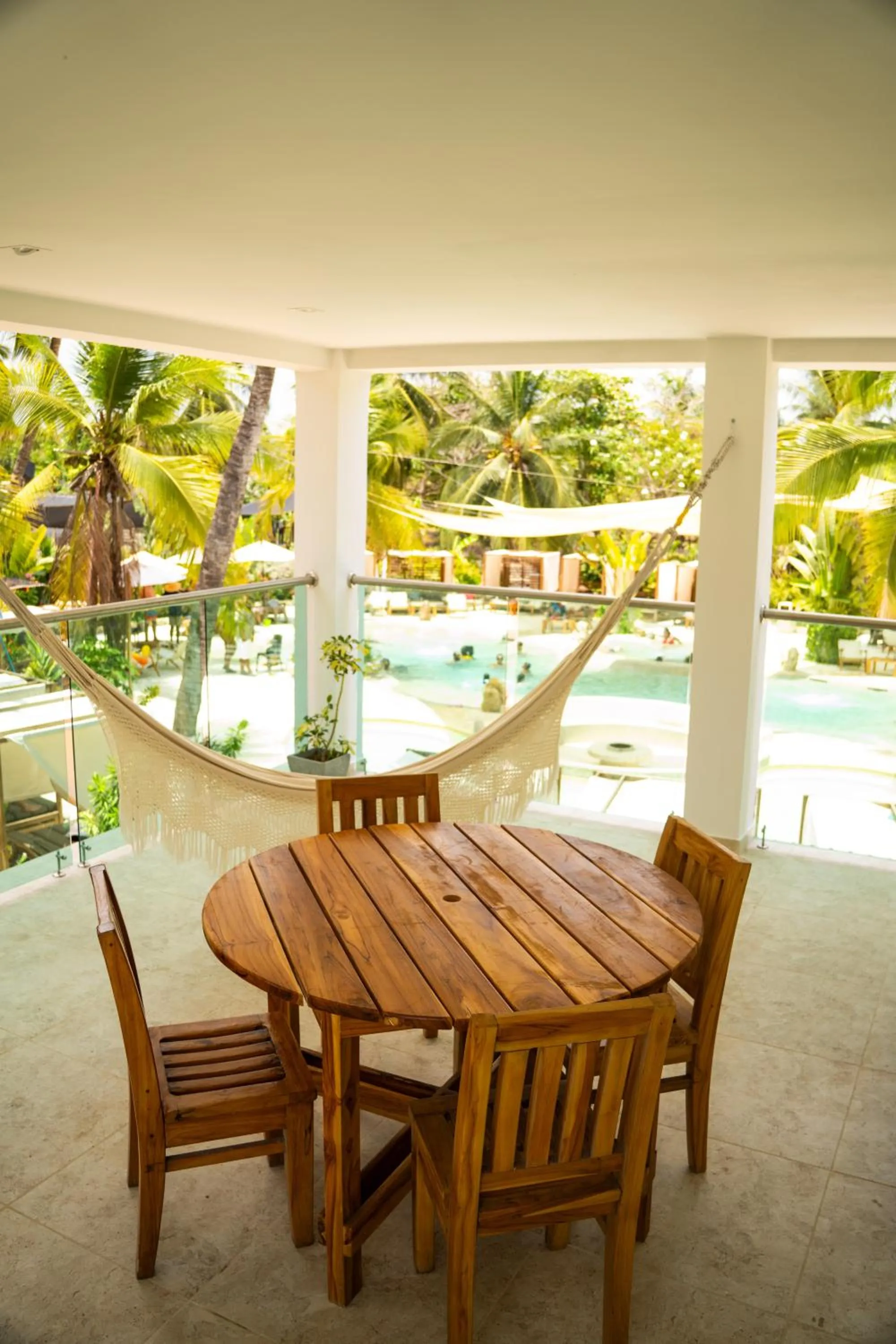 Pool view in Palmarito Beach Hotel