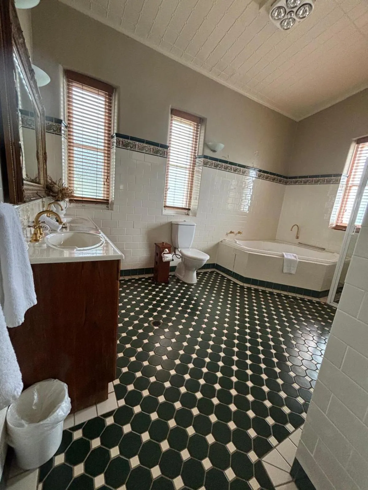Shower in Hermitage Hill Country Retreat
