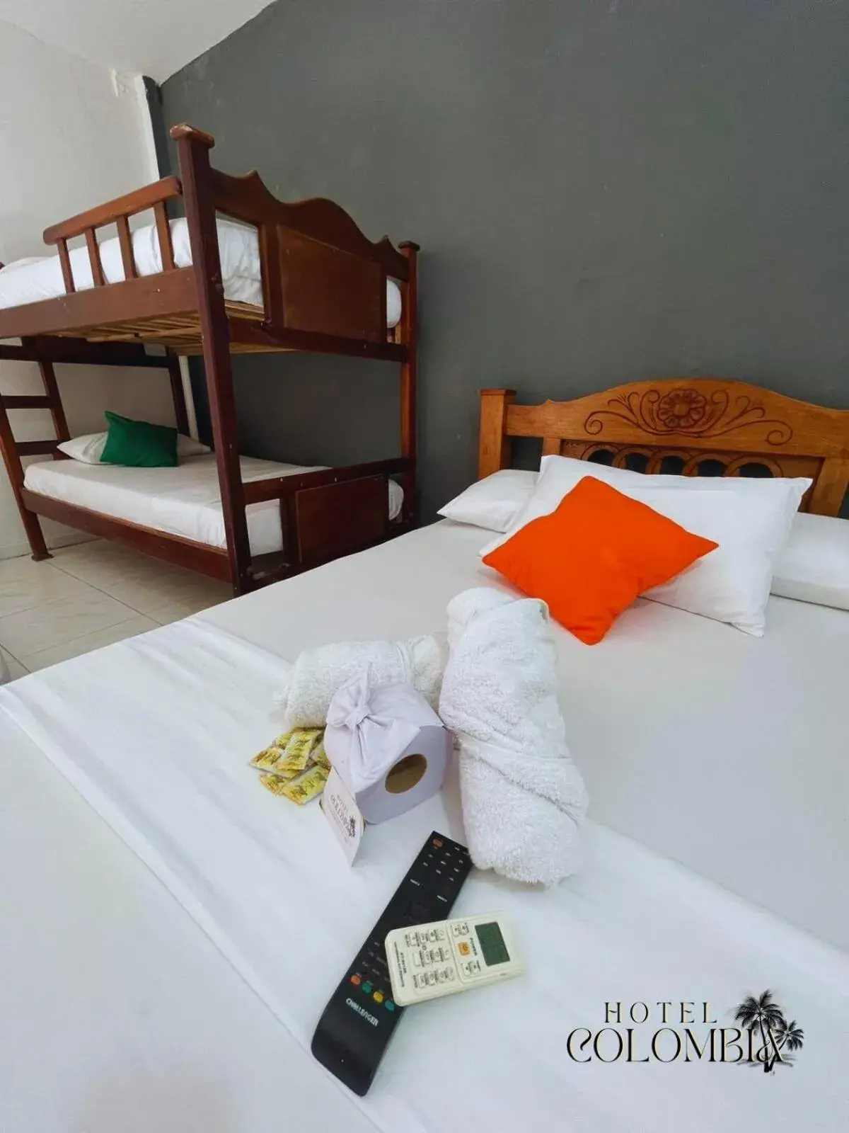 Standard Family Room in Hotel Colombia Tolú Standard Family Room in Hotel Colombia Tolú