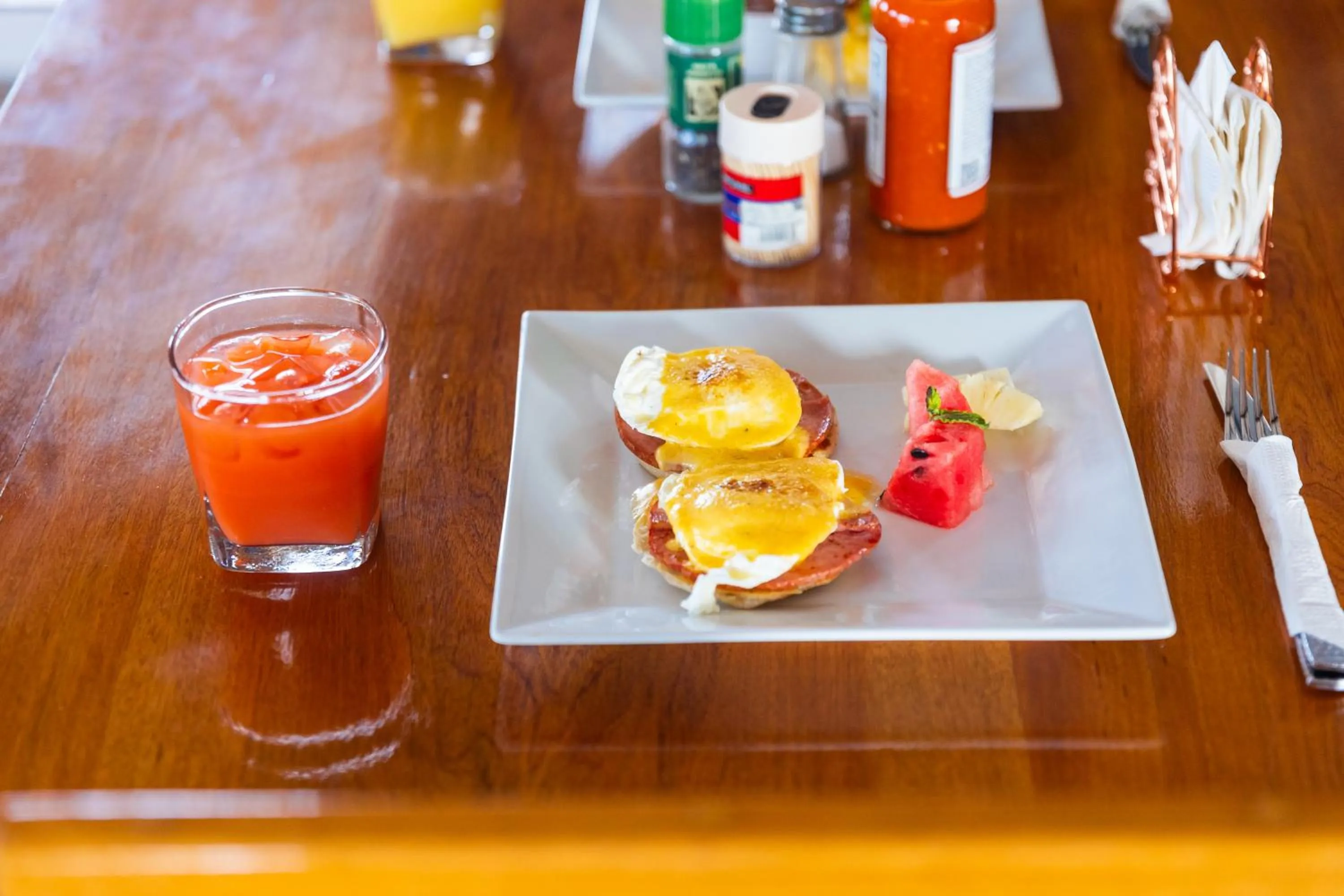 Food and drinks in Brisa Oceano Resort