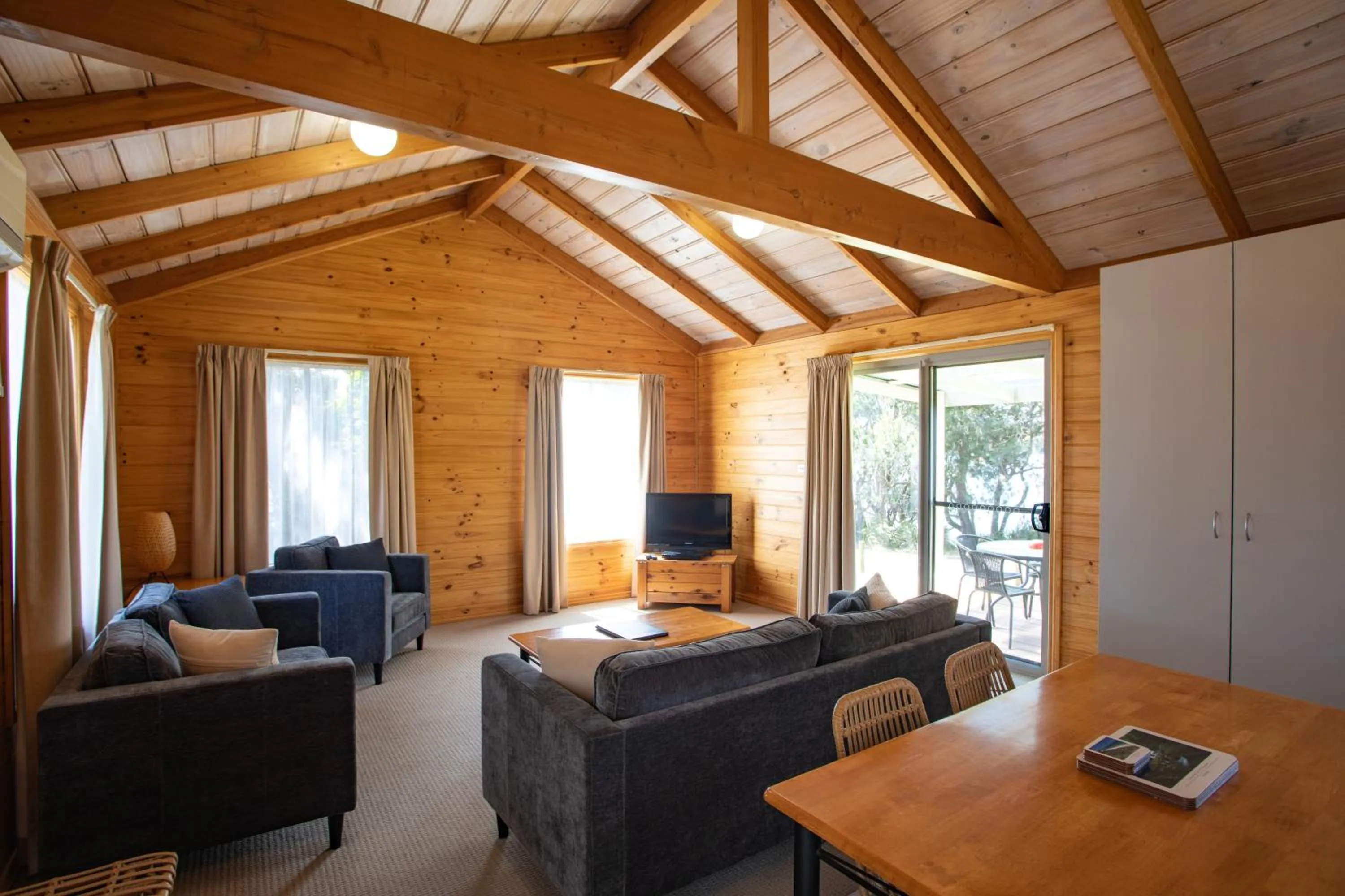 Living room in Beauty Point Tourist Park