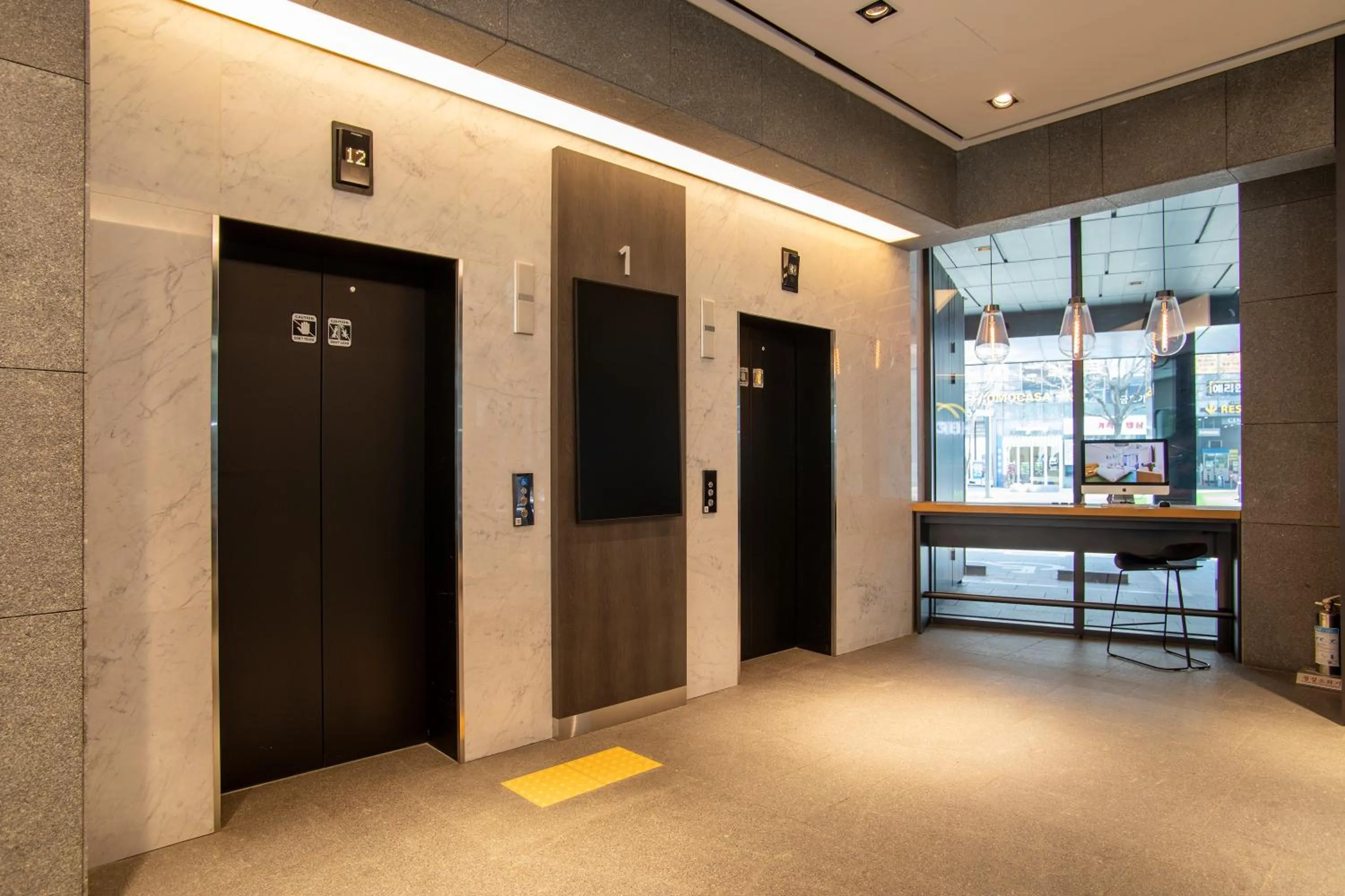 elevator in Hop Inn Seoul Myeongdong