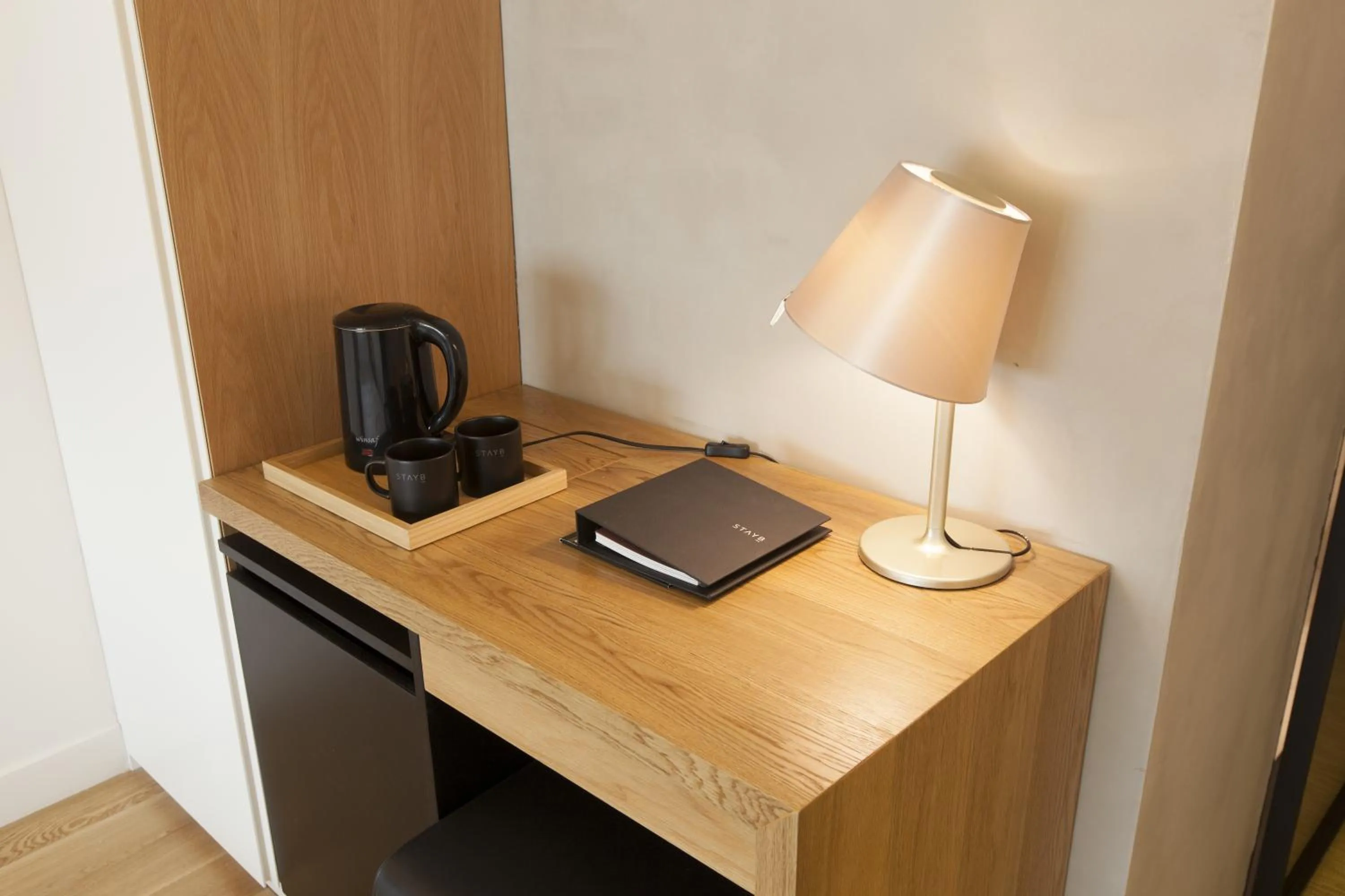 Seating area in StayB Hotel Myeongdong