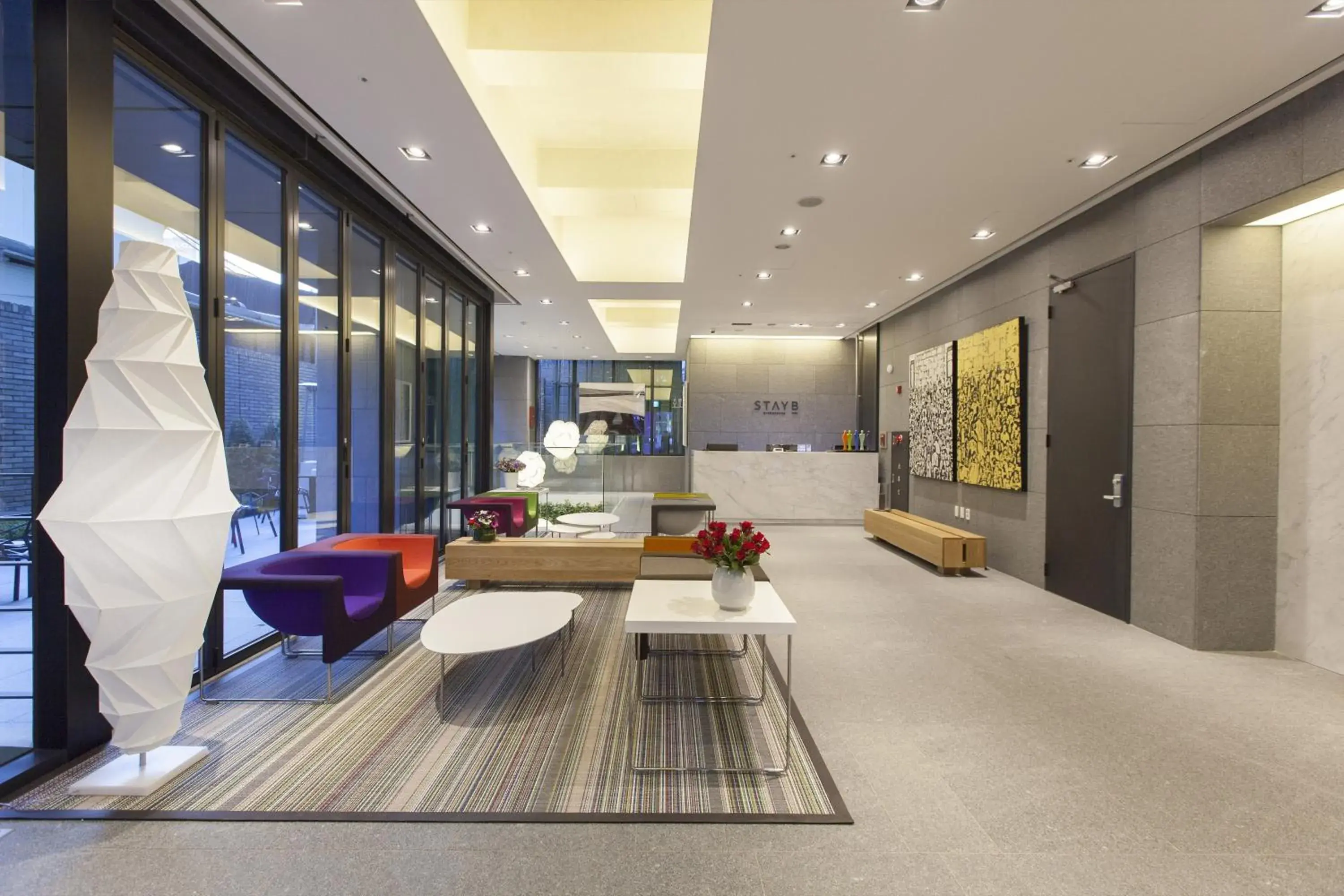 Lobby or reception in StayB Hotel Myeongdong Lobby or reception in StayB Hotel Myeongdong
