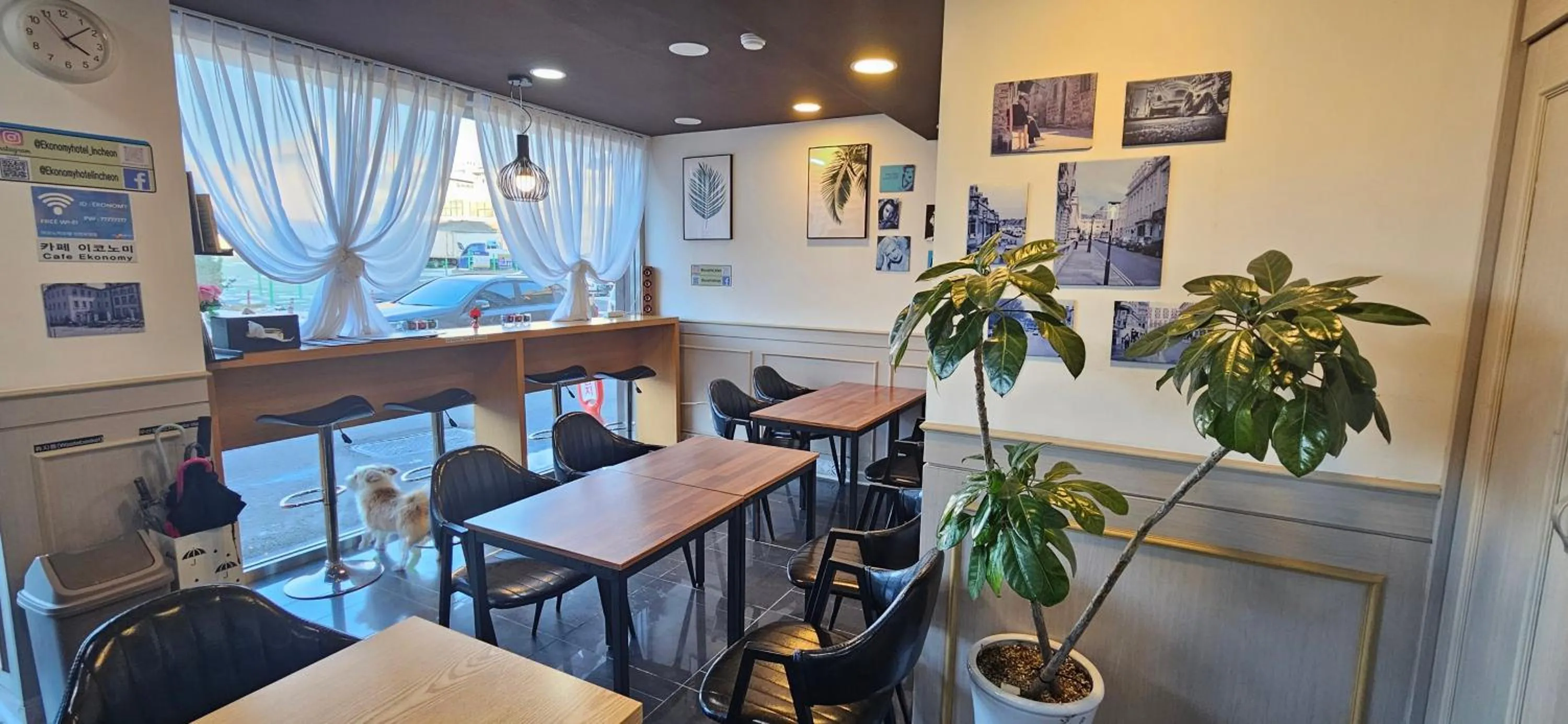 Seating area in Ekonomy Hotel Incheon