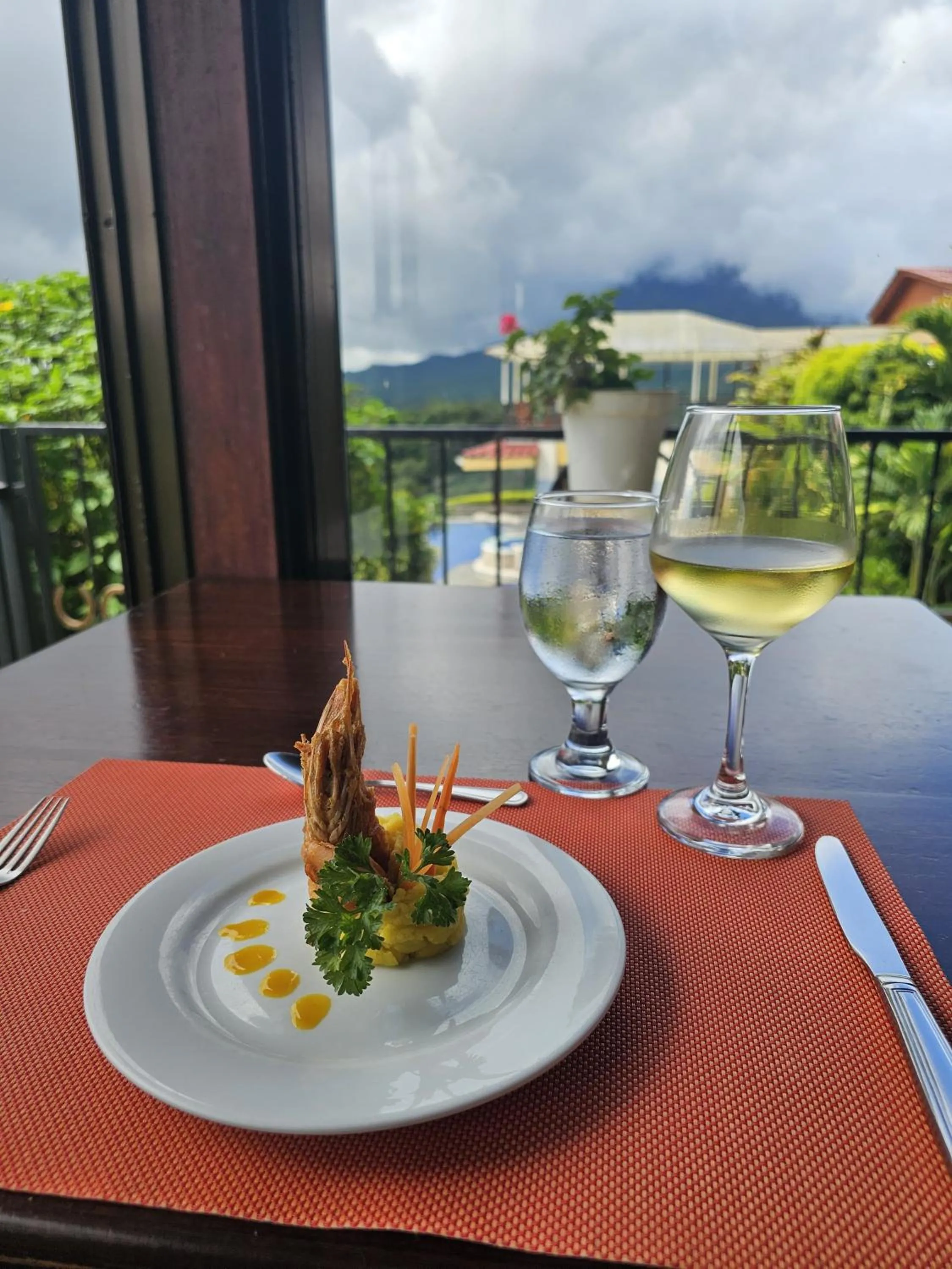 Food in Hotel Linda Vista