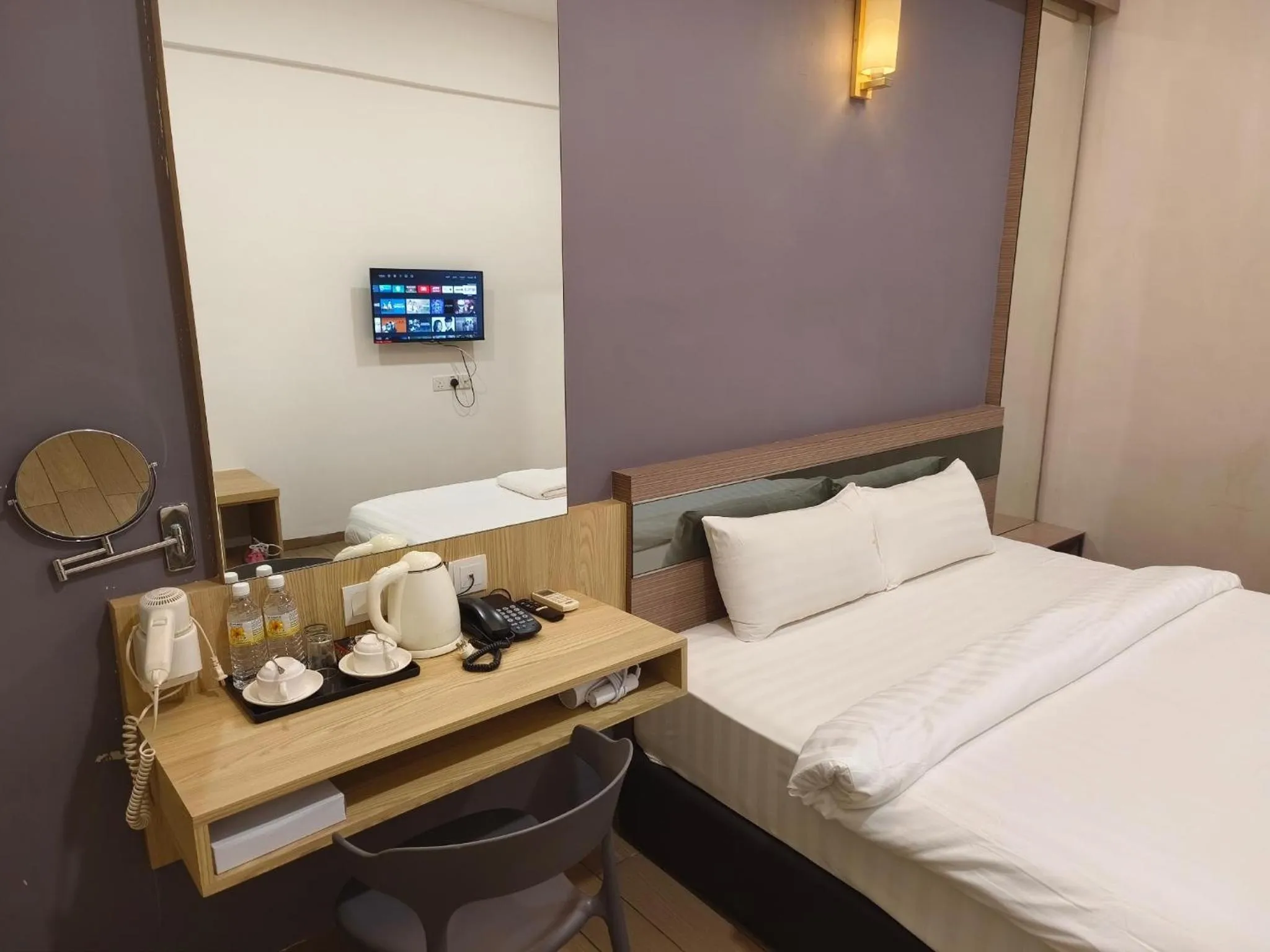 Bed in Hotel Golden View Nilai