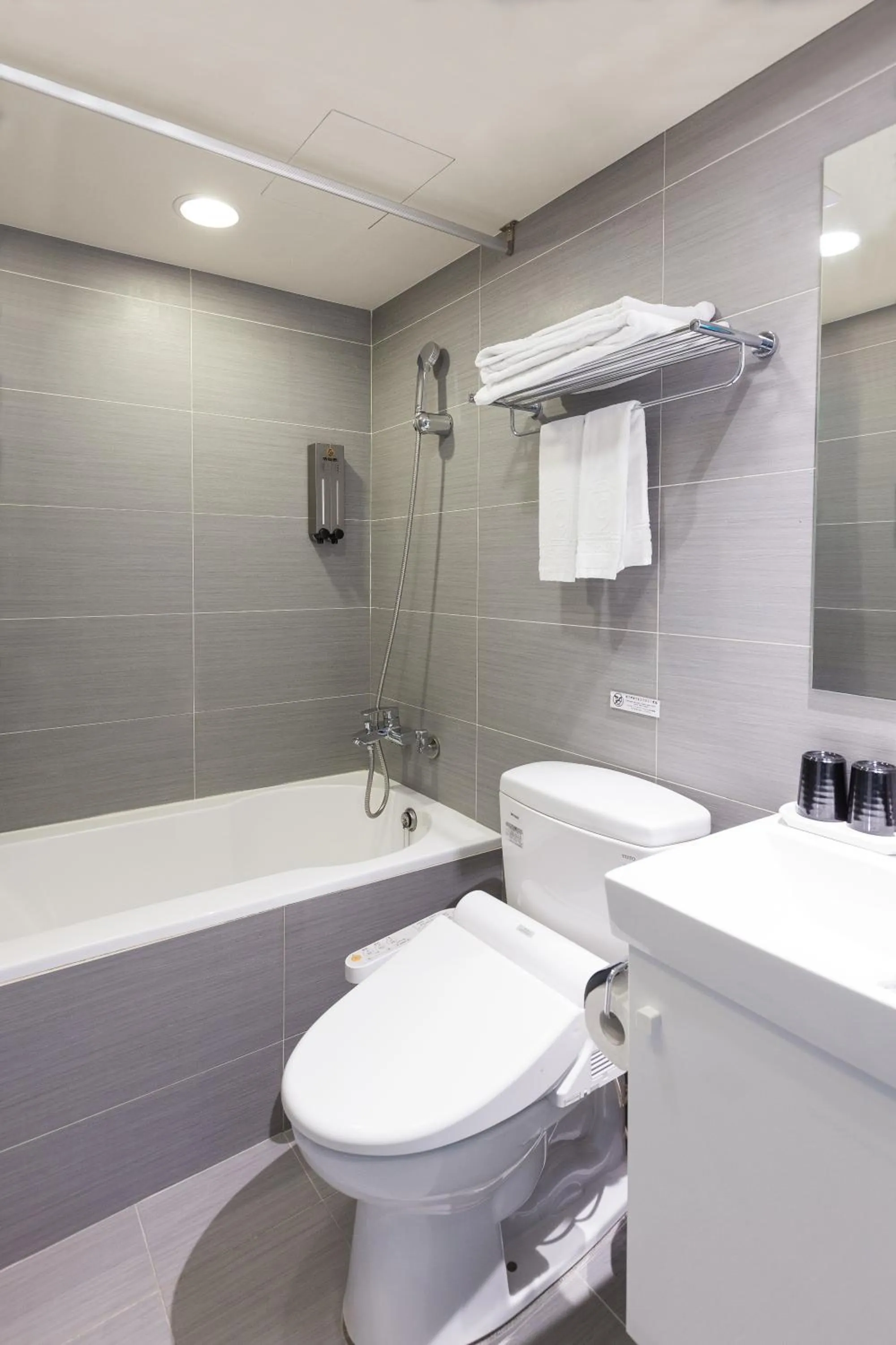 Bathroom in 9ine Hotel