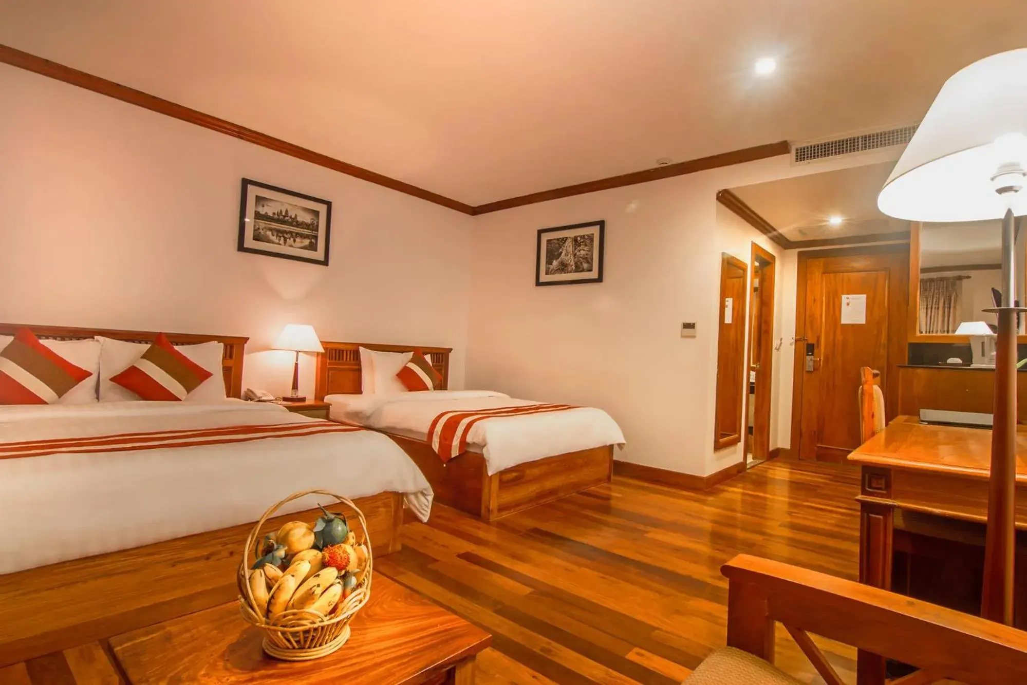 Photo of the whole room, Bed in Cheathata CTS Hotel Siem Reap