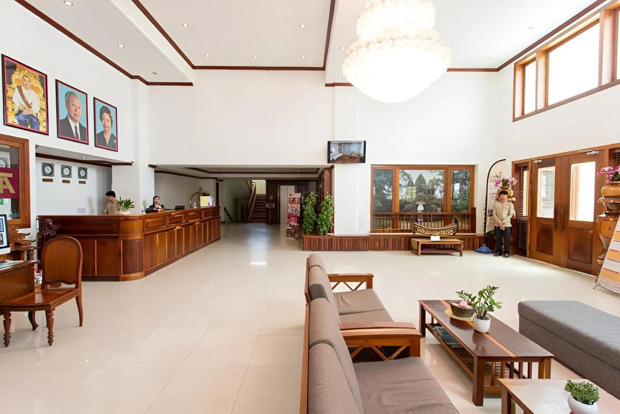 Lobby or reception in Cheathata CTS Hotel Siem Reap