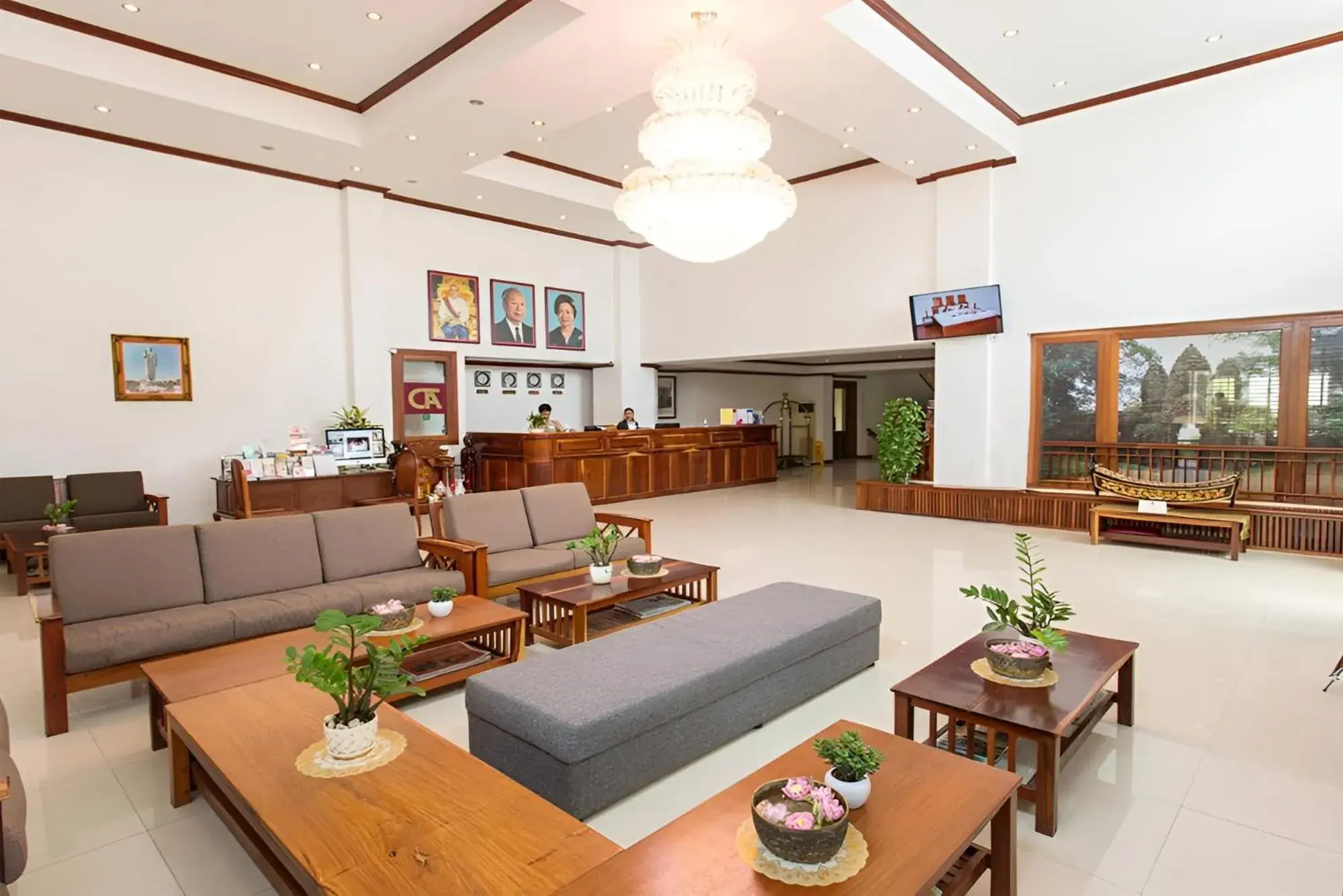 Lobby or reception in Cheathata CTS Hotel Siem Reap Lobby or reception in Cheathata CTS Hotel Siem Reap