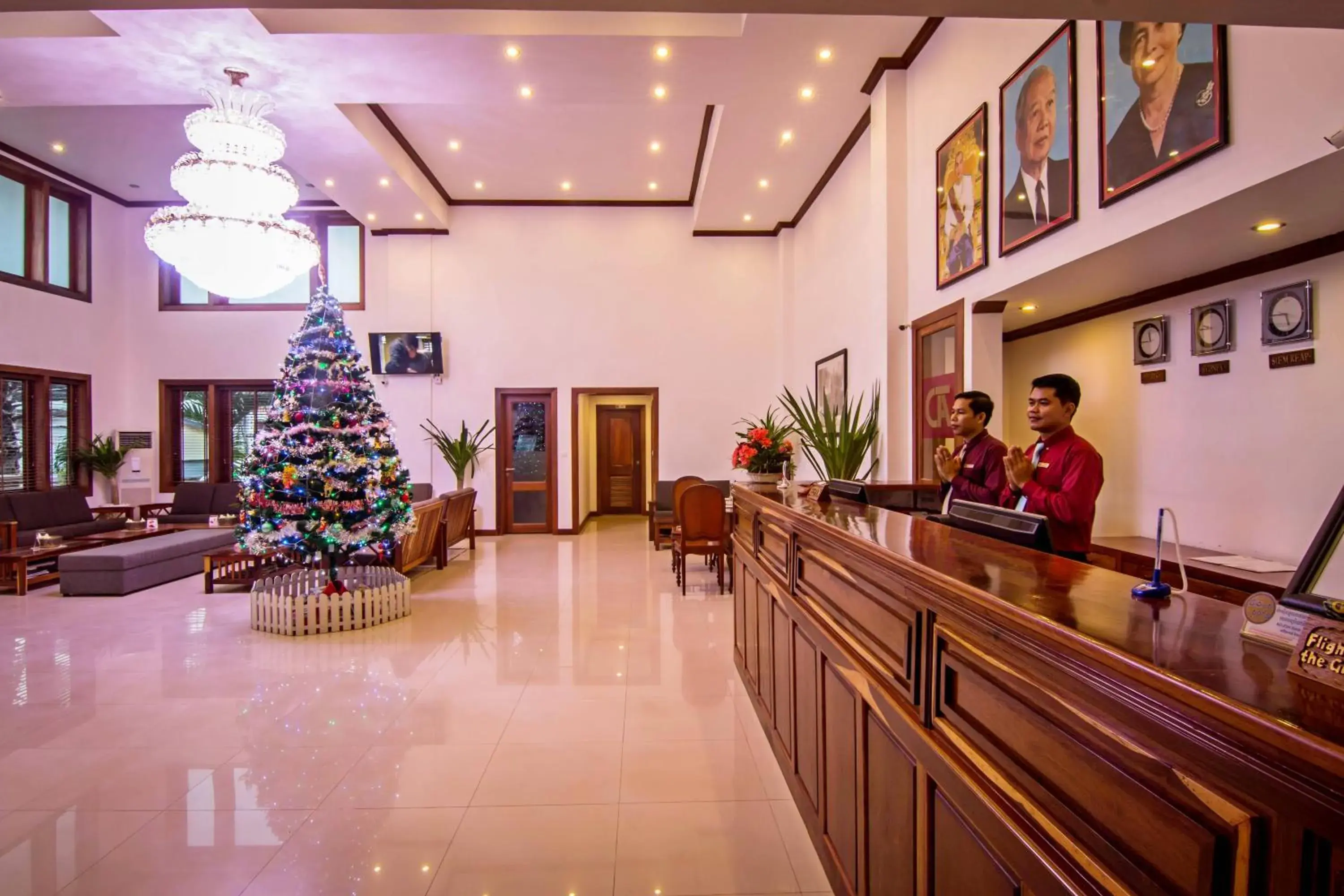 Lobby or reception, Lobby/Reception in Cheathata CTS Hotel Siem Reap