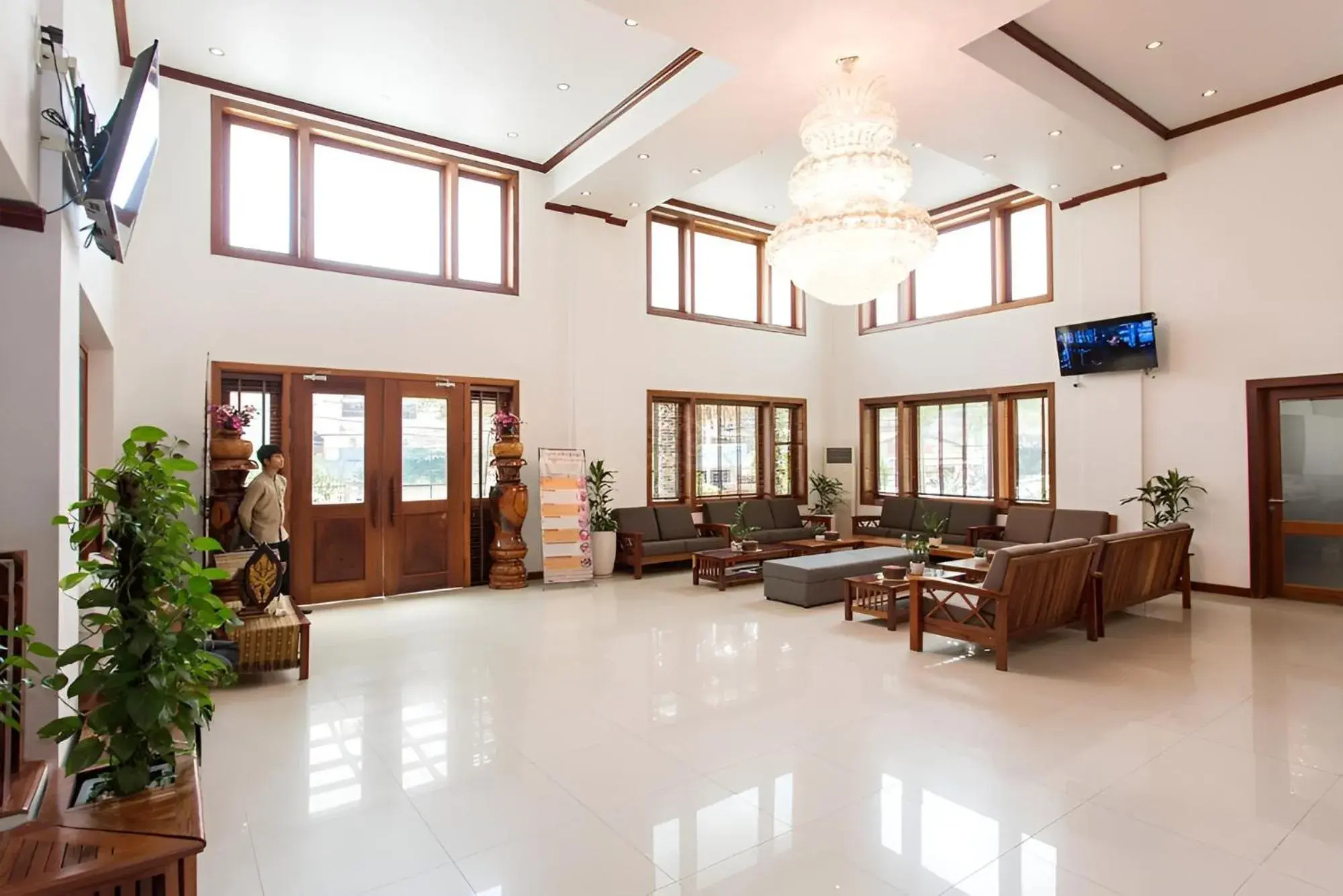 Lobby or reception in Cheathata CTS Hotel Siem Reap Lobby or reception in Cheathata CTS Hotel Siem Reap