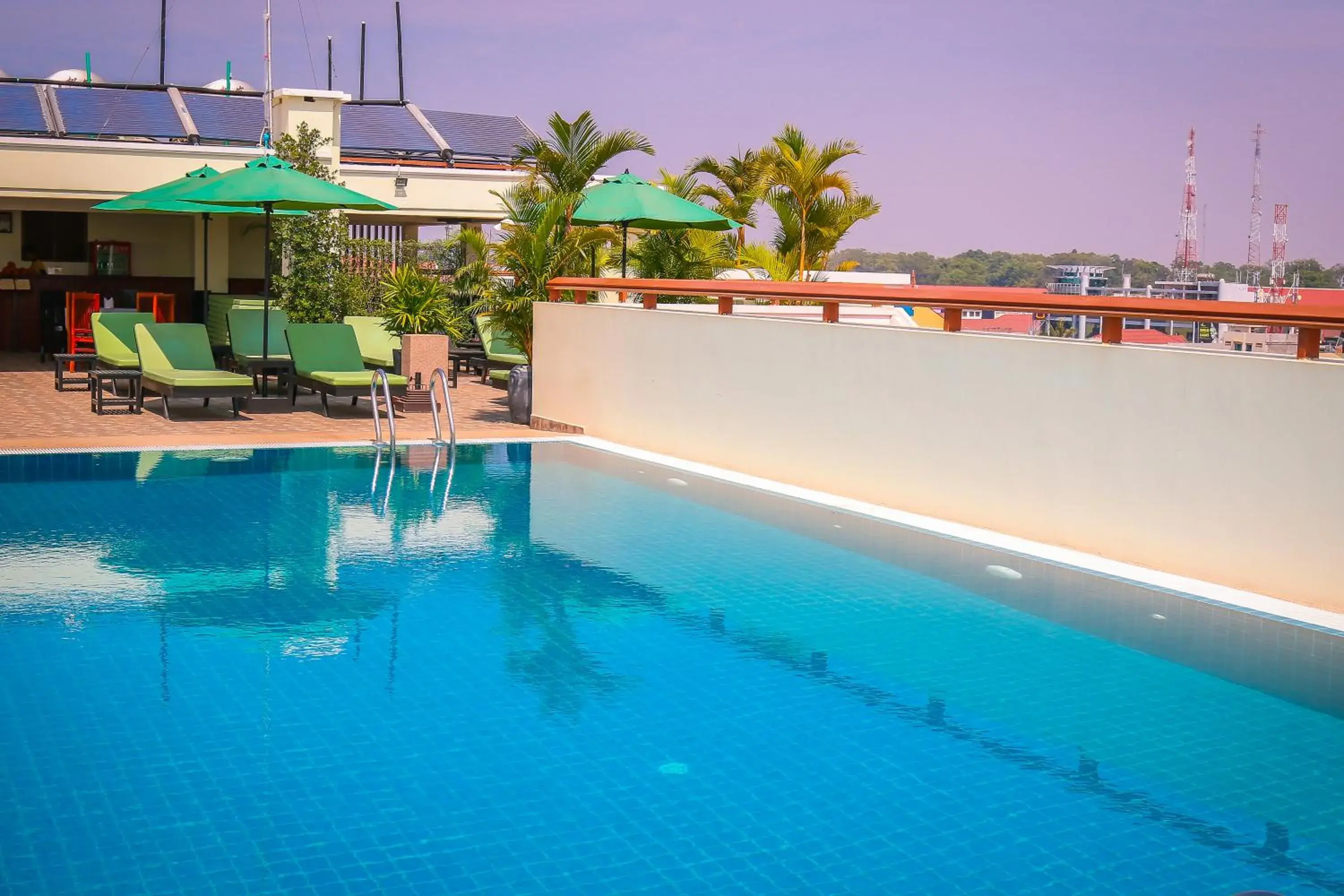 Swimming Pool in Cheathata CTS Hotel Siem Reap