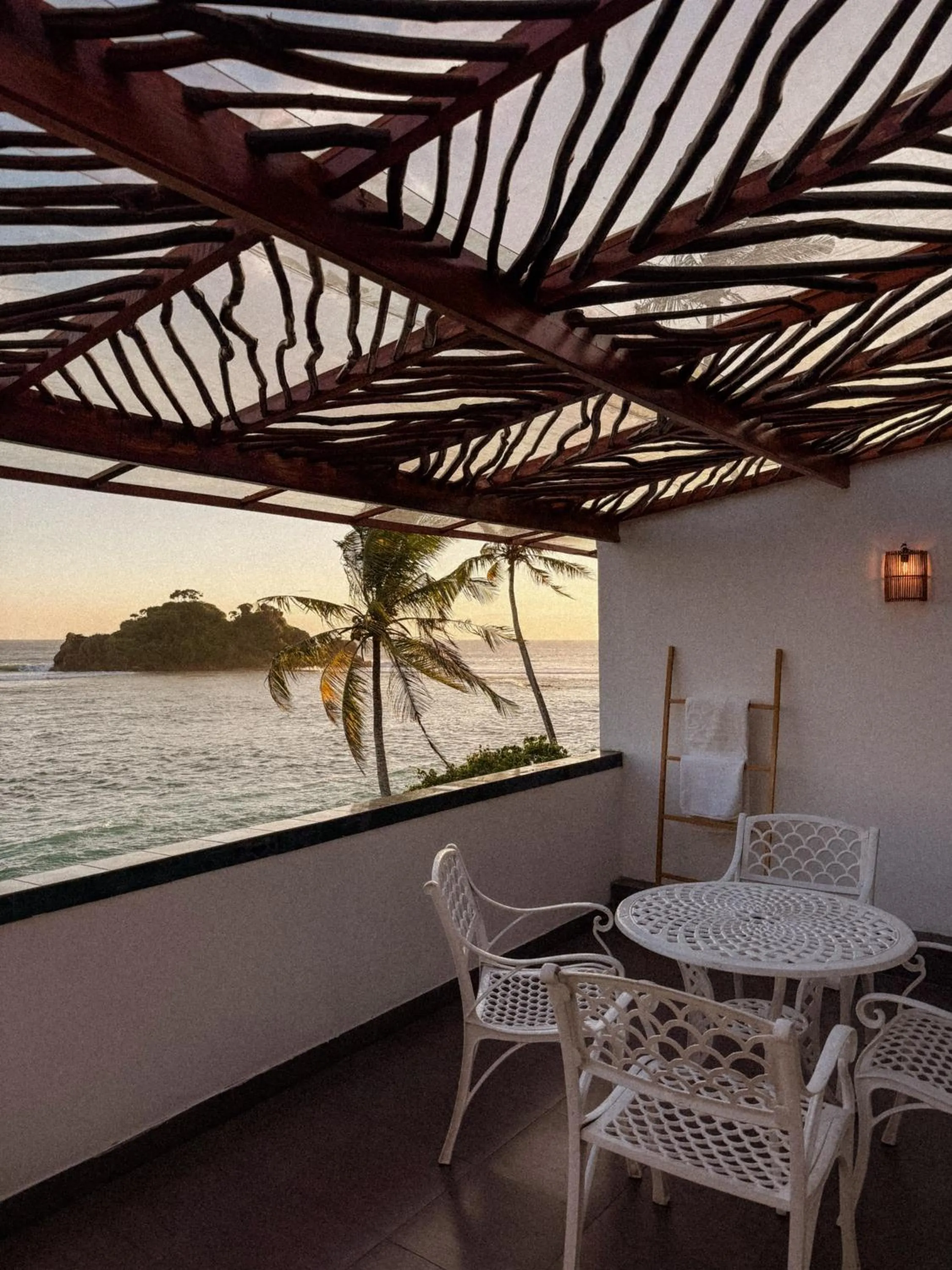 Balcony/Terrace in Beach House Goviyapana