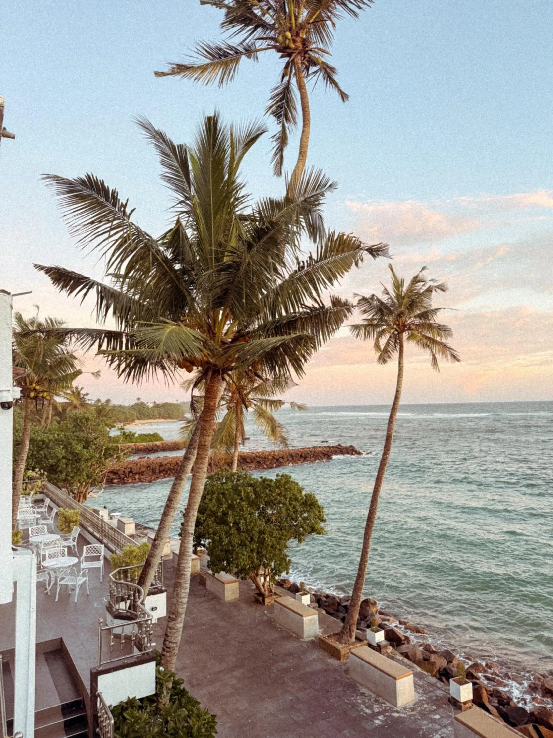 Natural landscape in Beach House Goviyapana