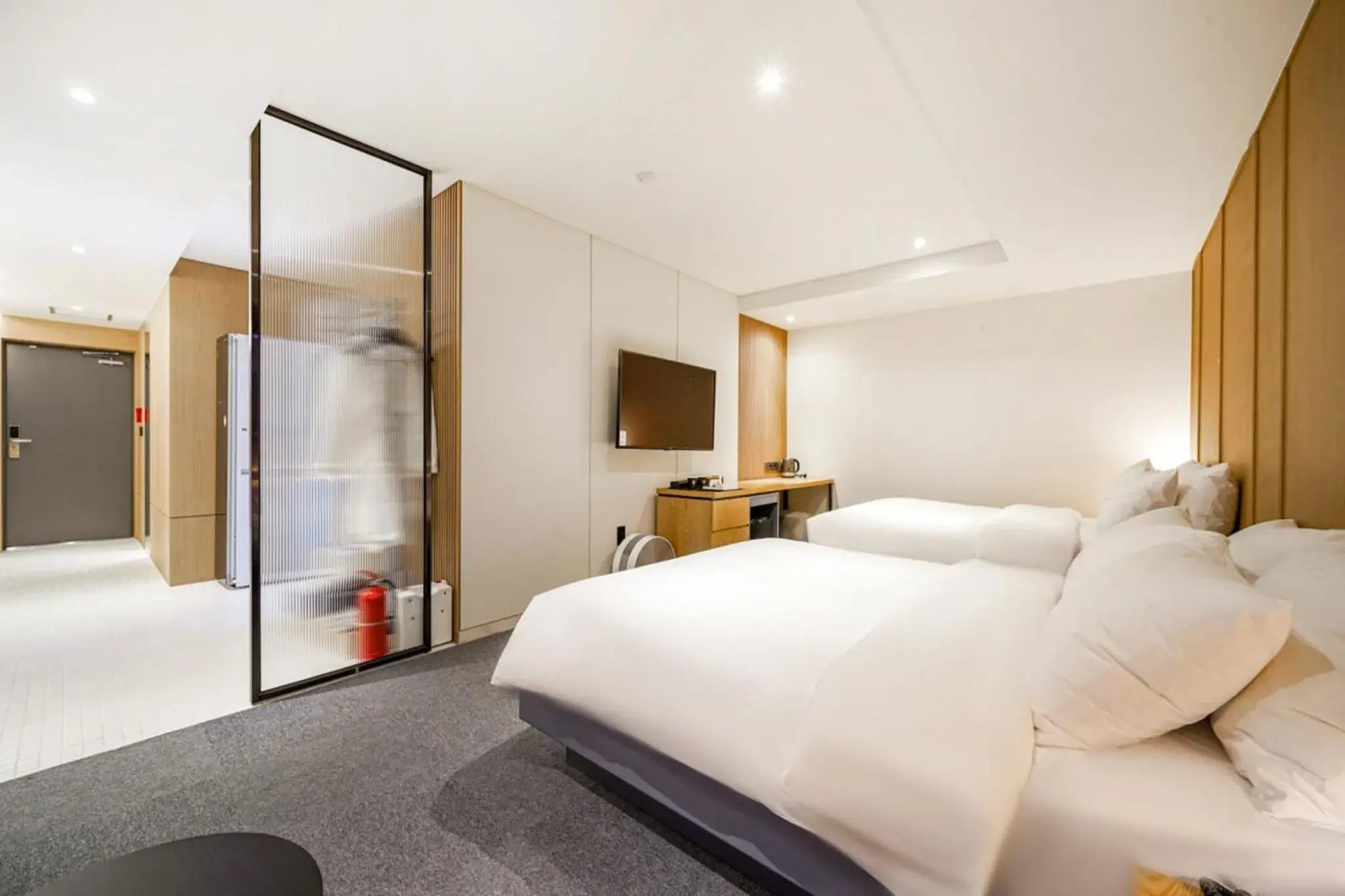 Bedroom, Bed in Haeundae The Van Hotel Bedroom, Bed in Haeundae The Van Hotel