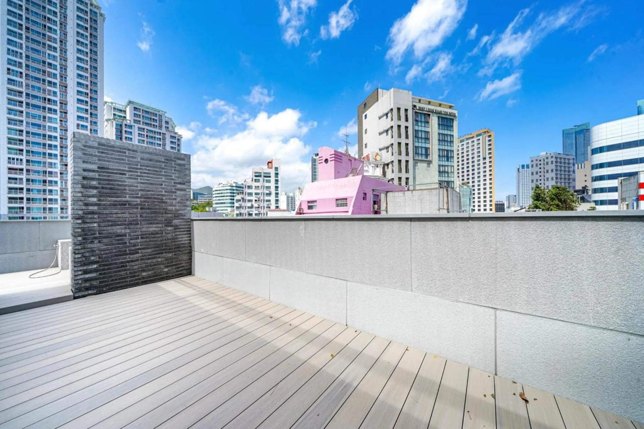 Balcony/Terrace in Haeundae The Van Hotel