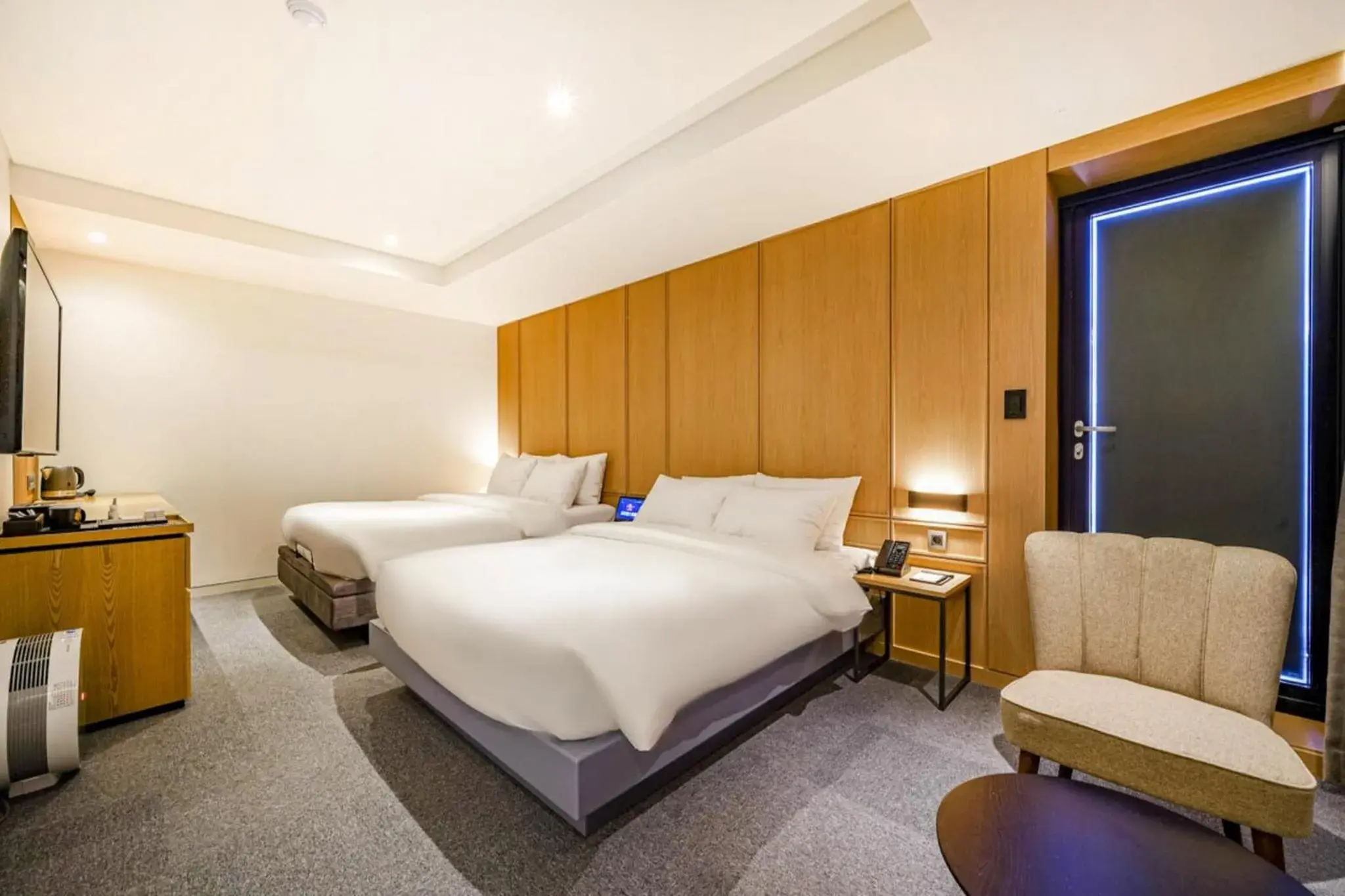 Bedroom, Bed in Haeundae The Van Hotel Bedroom, Bed in Haeundae The Van Hotel