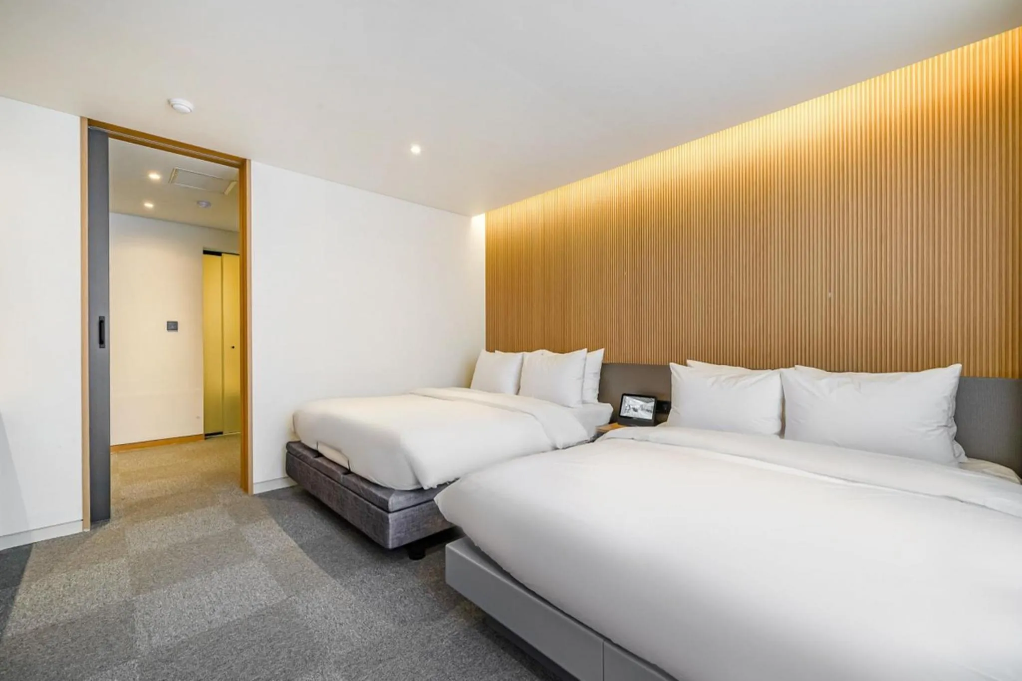 Bedroom, Bed in Haeundae The Van Hotel