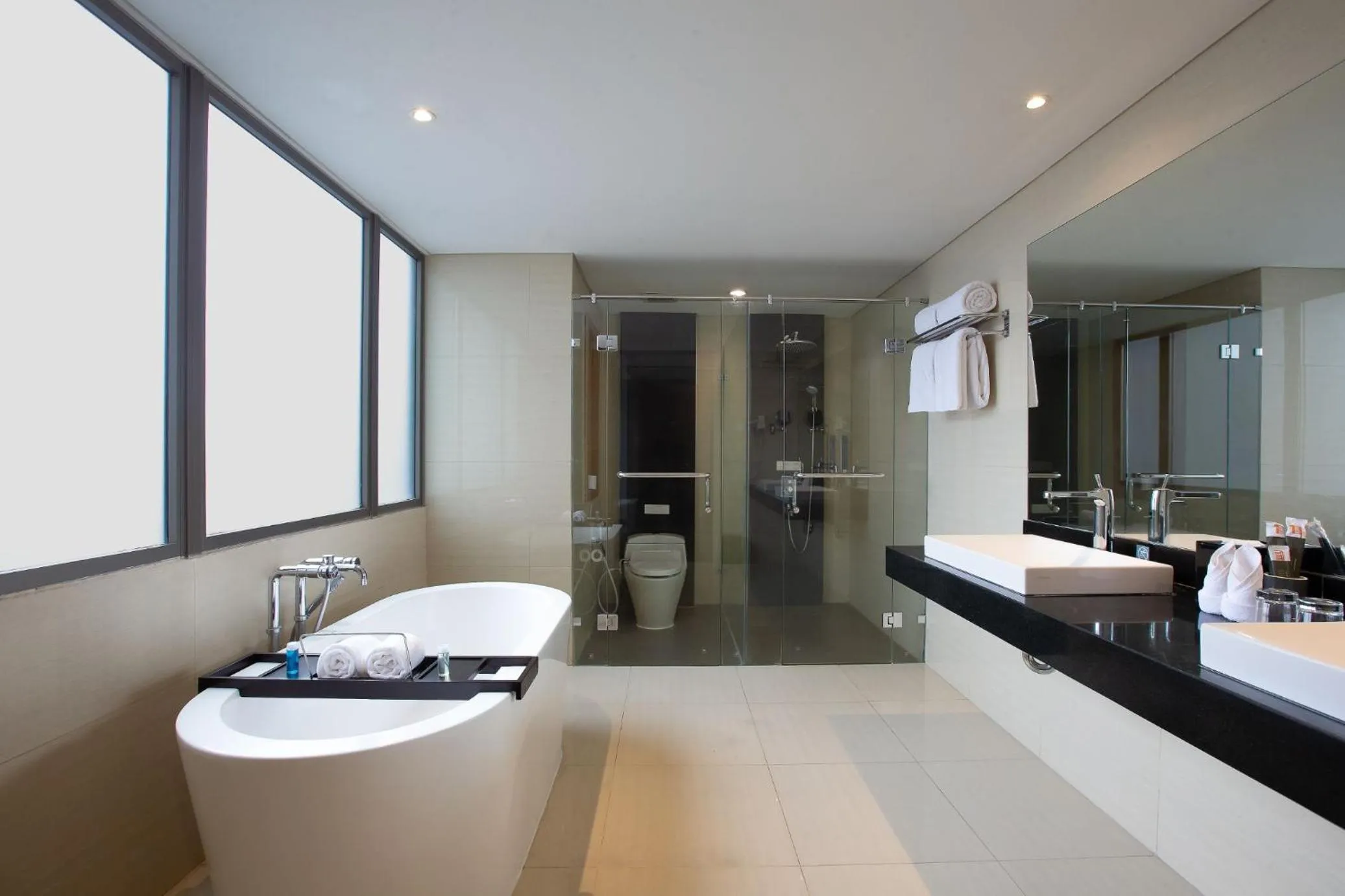 Bathroom in Harper Malioboro Yogyakarta by ASTON