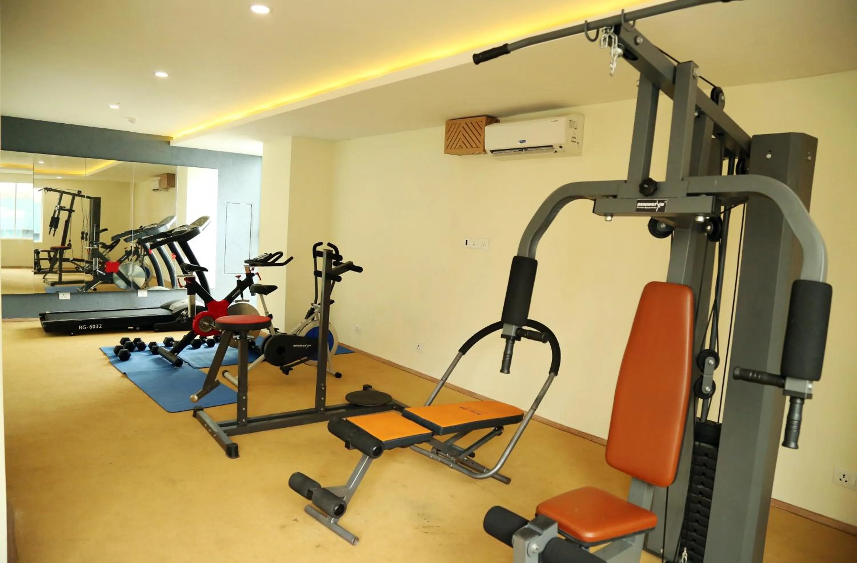 Fitness centre/facilities in Hotel Indriya Wayanad