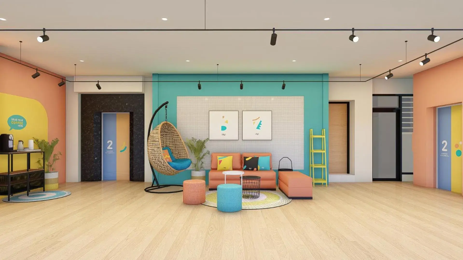 Lobby or reception in Sans Sunset Point Seminyak Lobby or reception in Sans Sunset Point Seminyak