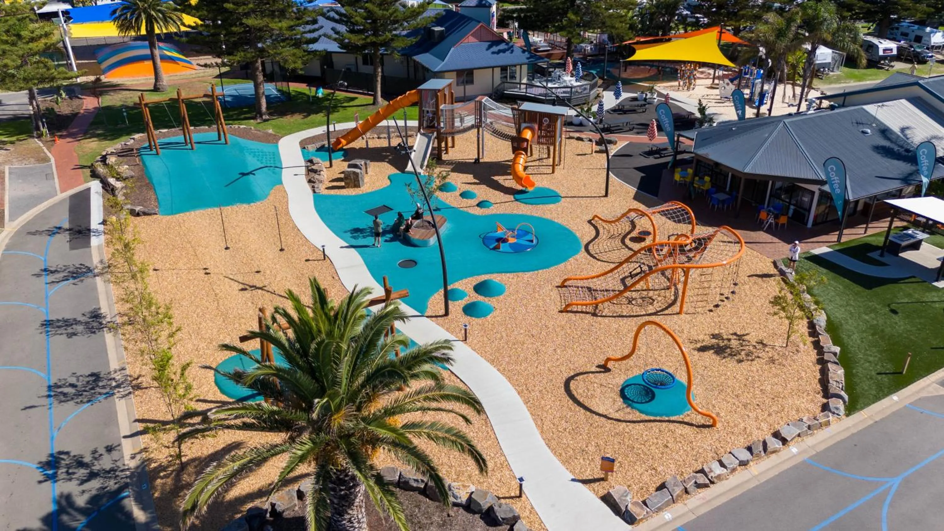 Children play ground in Discovery Parks - West Beach Parks