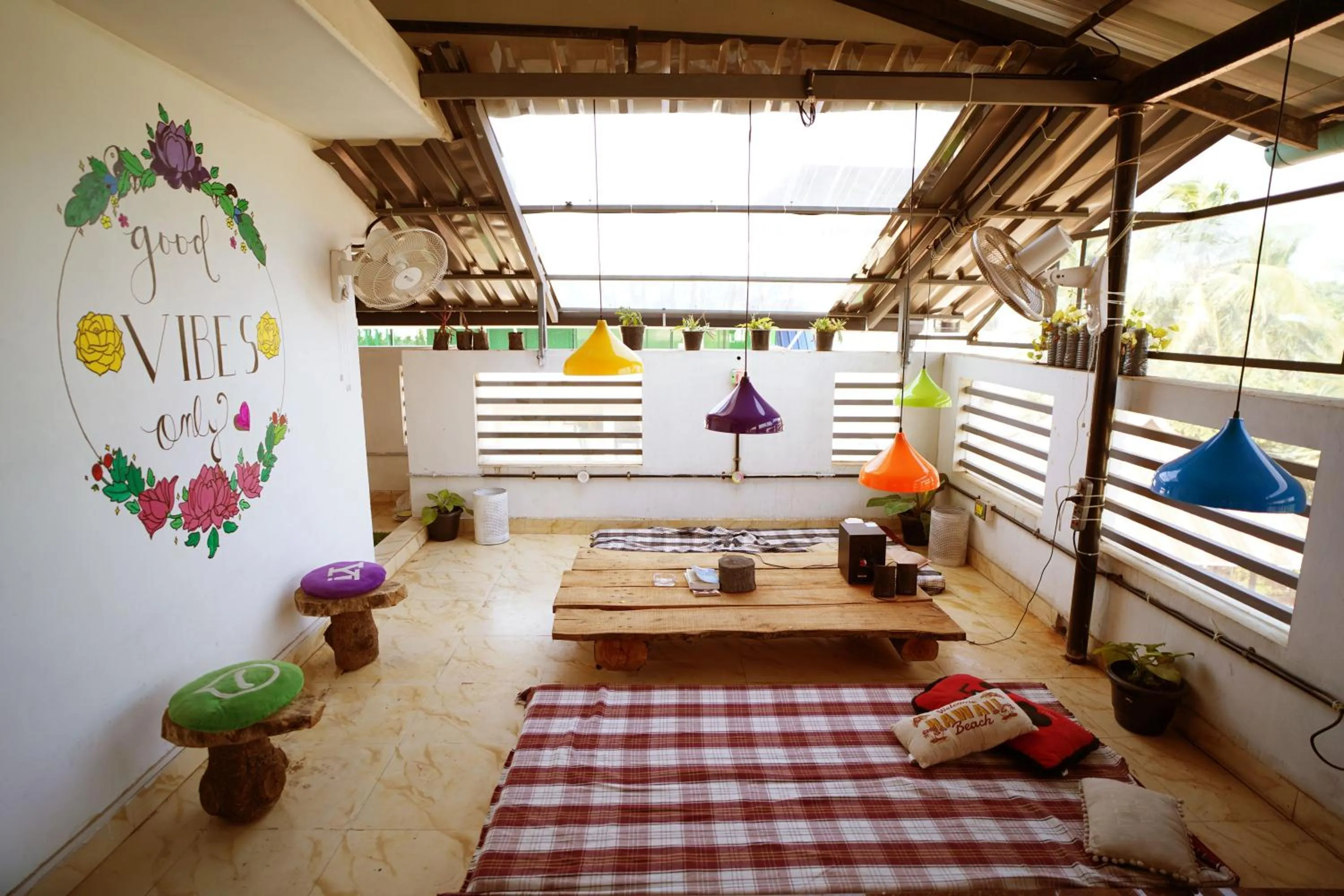 Seating area in North Centre