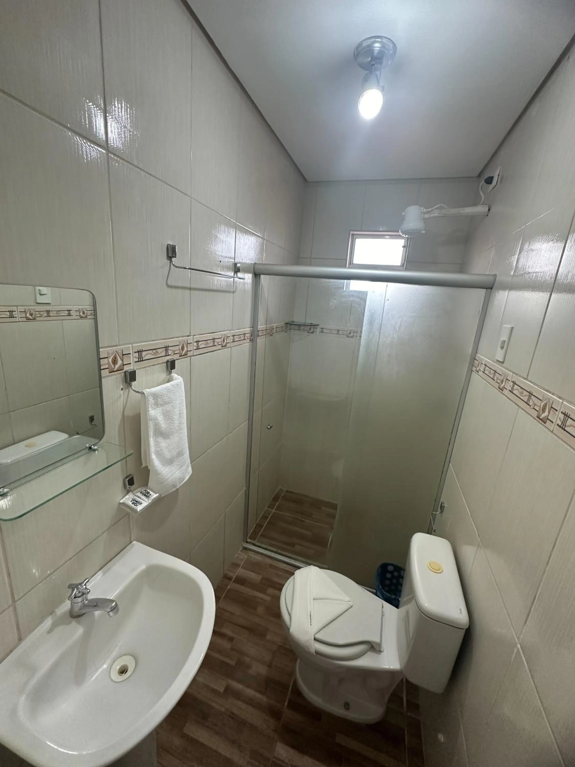 Bathroom in Pousada Porto Navegantes