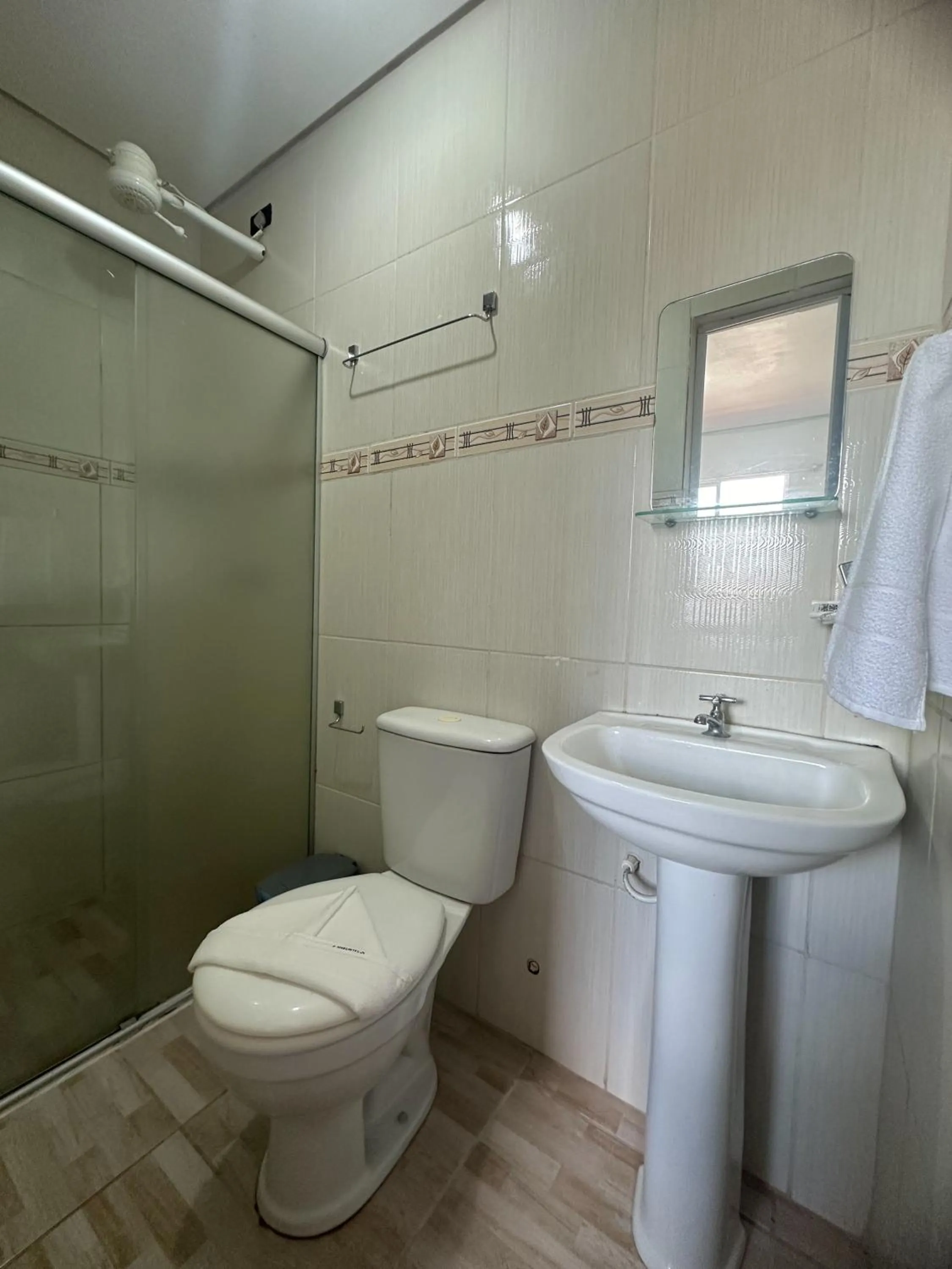 Bathroom in Pousada Porto Navegantes