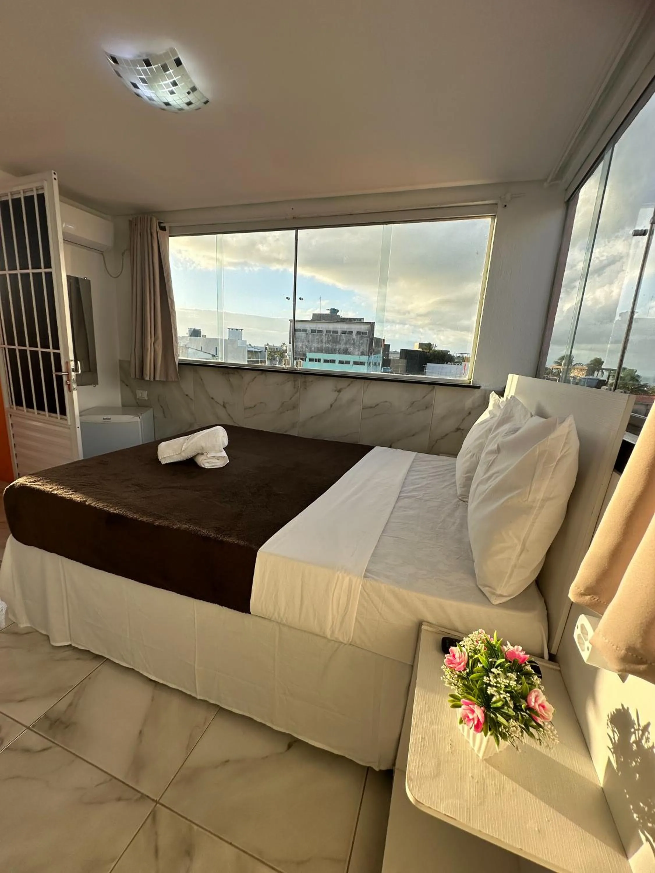 Bedroom, Bed in Pousada Porto Navegantes