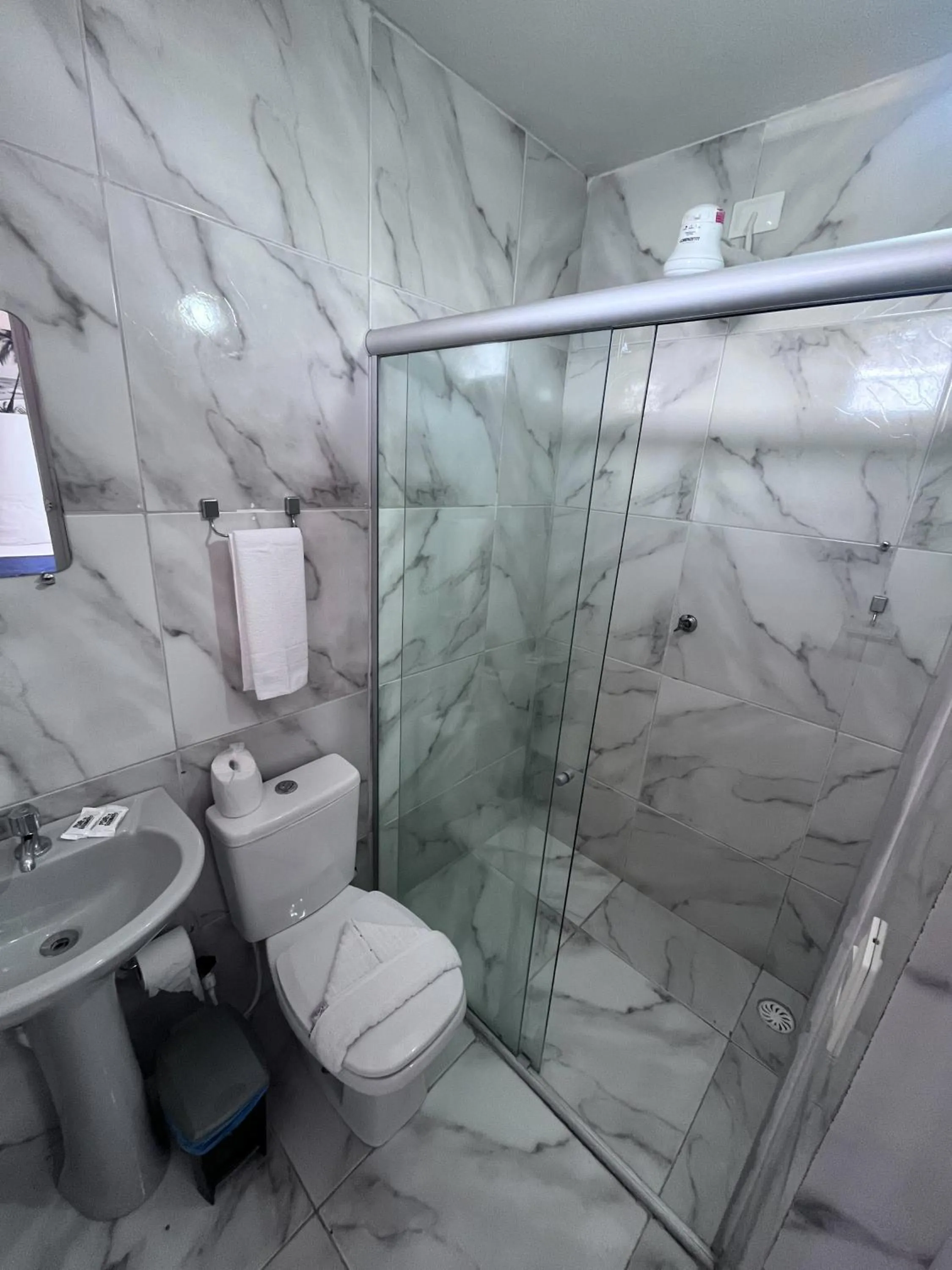 Bathroom in Pousada Porto Navegantes