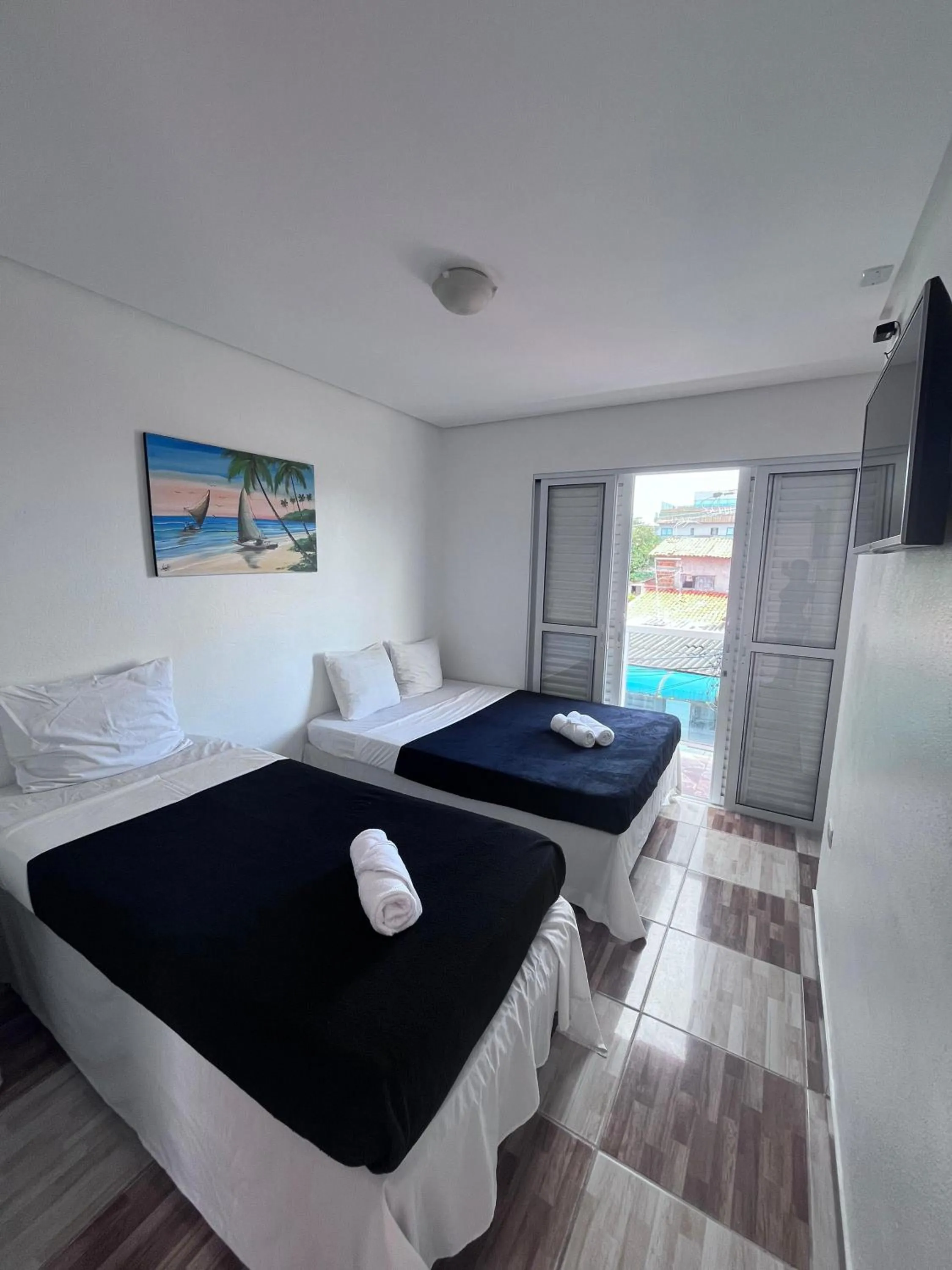 Bedroom, Bed in Pousada Porto Navegantes