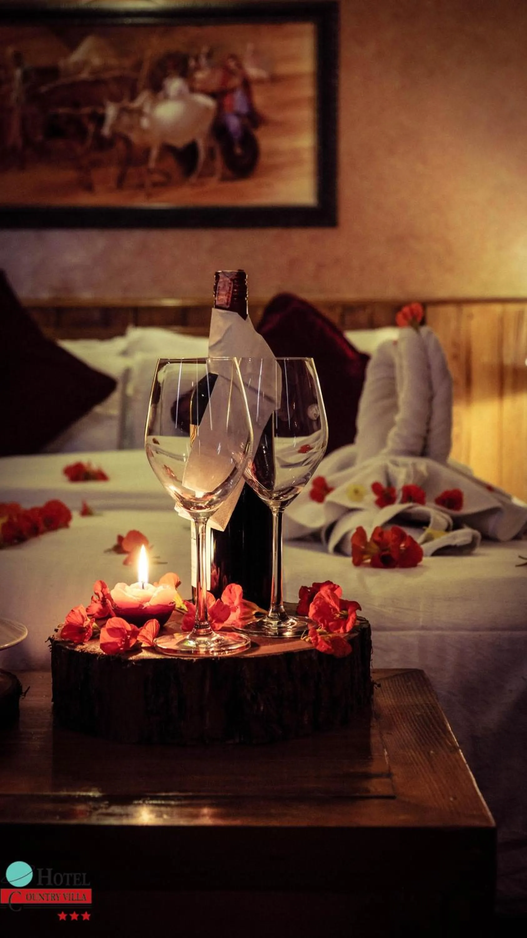 Alcoholic drinks in Hotel Country Villa