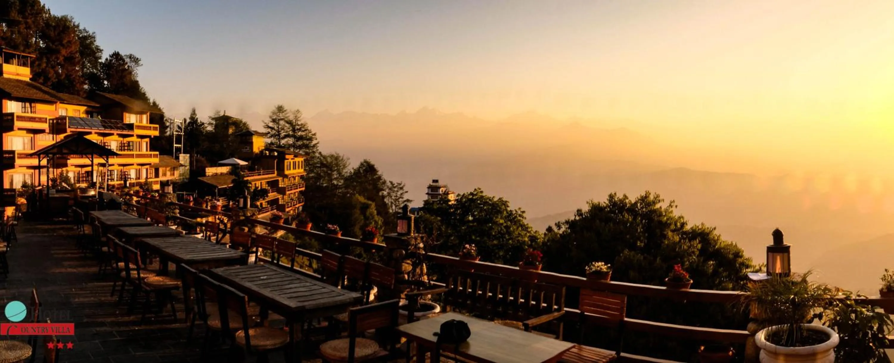 Area and facilities in Hotel Country Villa