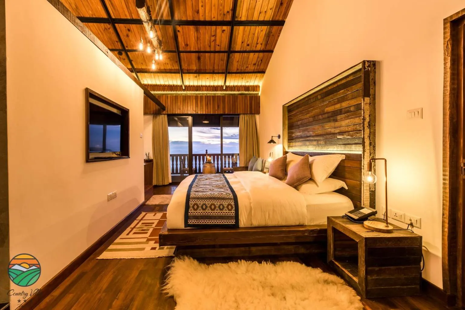 Photo of the whole room, Bed in Hotel Country Villa