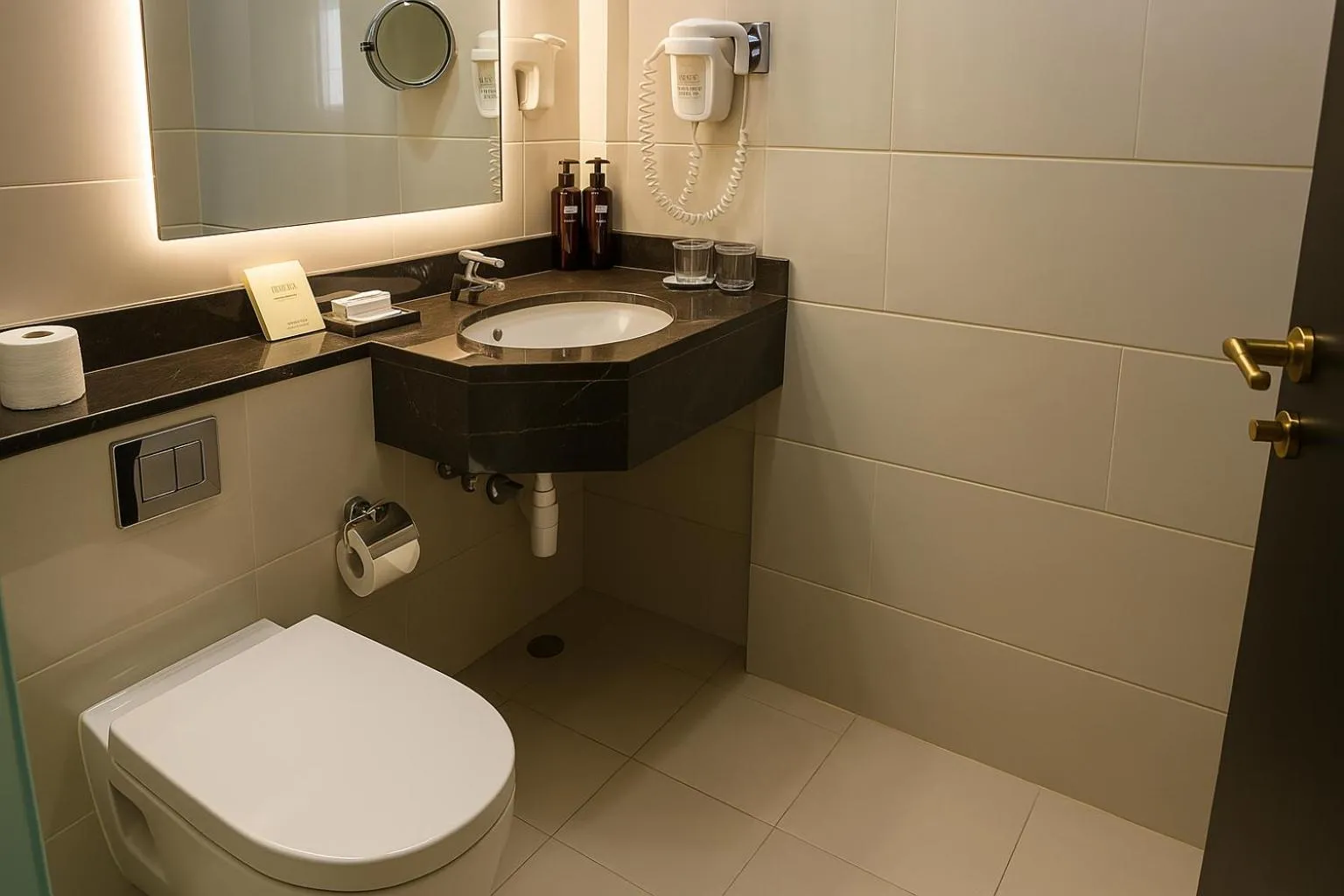 Bathroom in Raviz Center Point Hotel