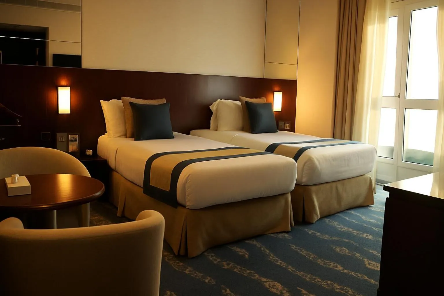 Bed in Raviz Center Point Hotel