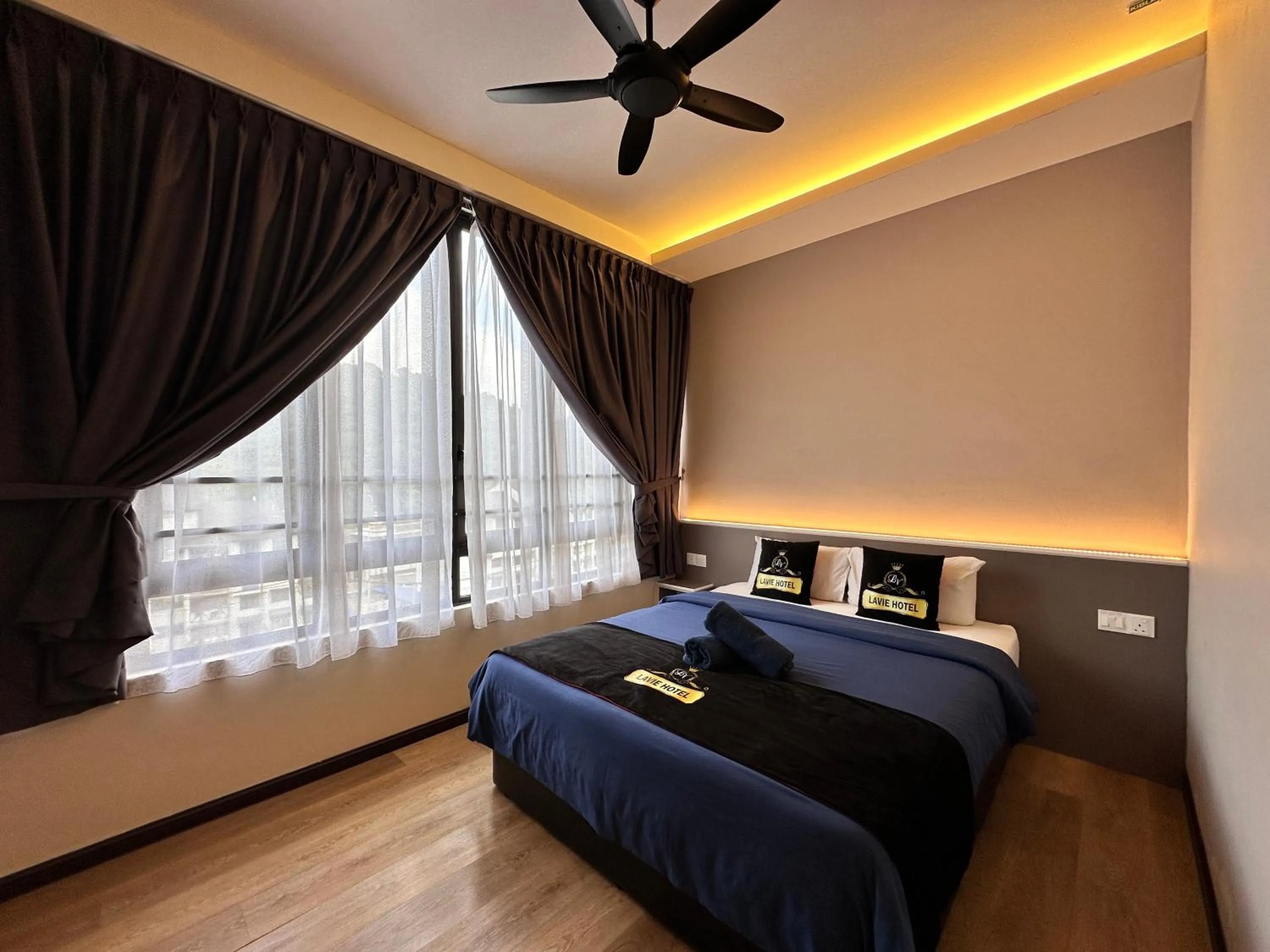 Bed in Hotel Lavie at Centrum