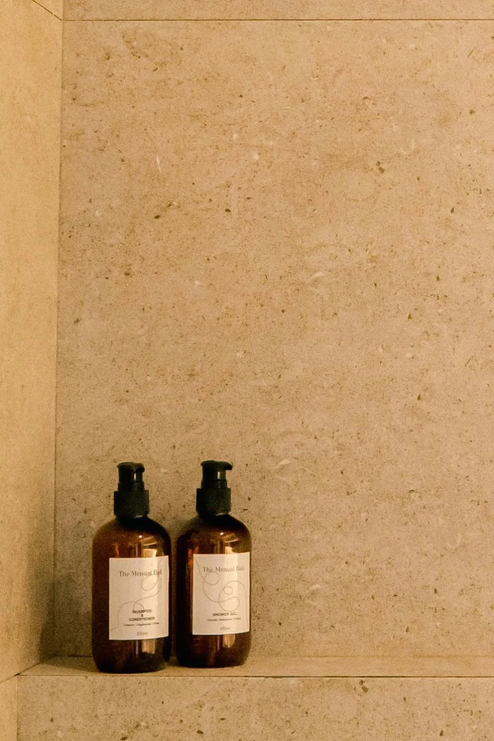 Shower in The Menuai Bali Villas Canggu